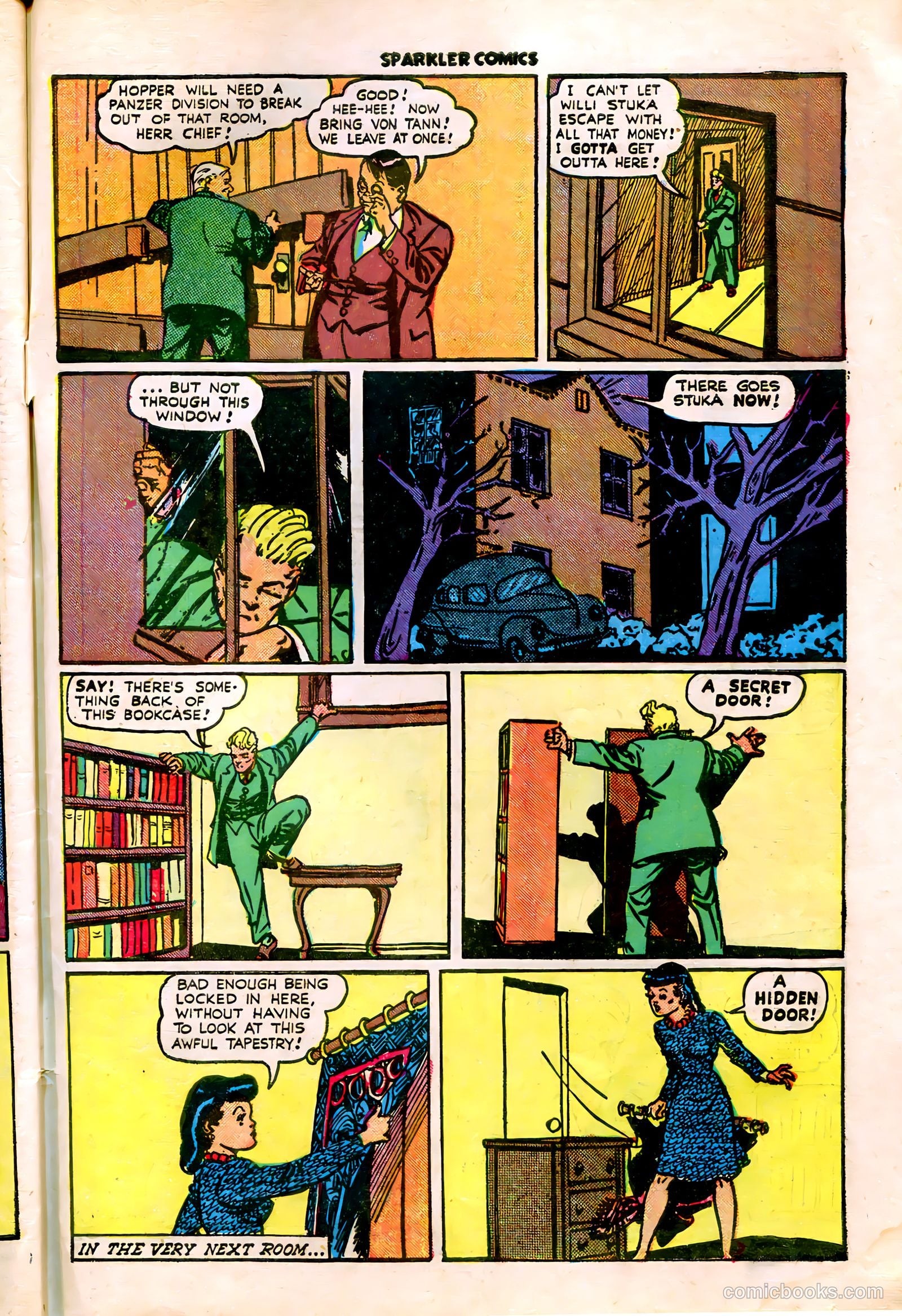 Sparkler Comics #41 (1948) — page 36 of 41