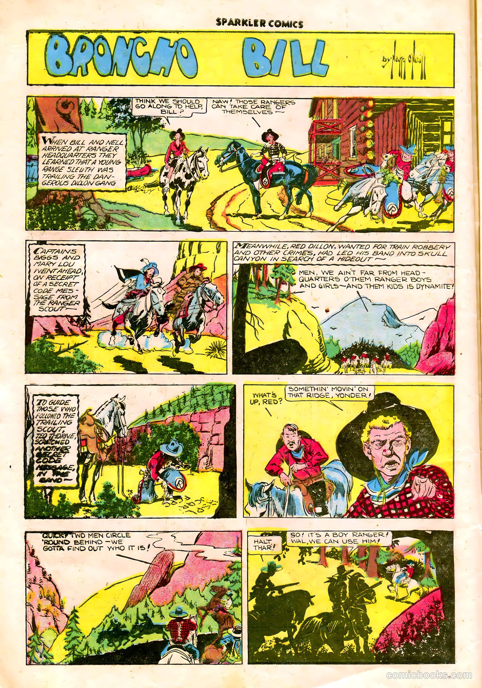 Sparkler Comics #43 (1948) — page 4 of 41