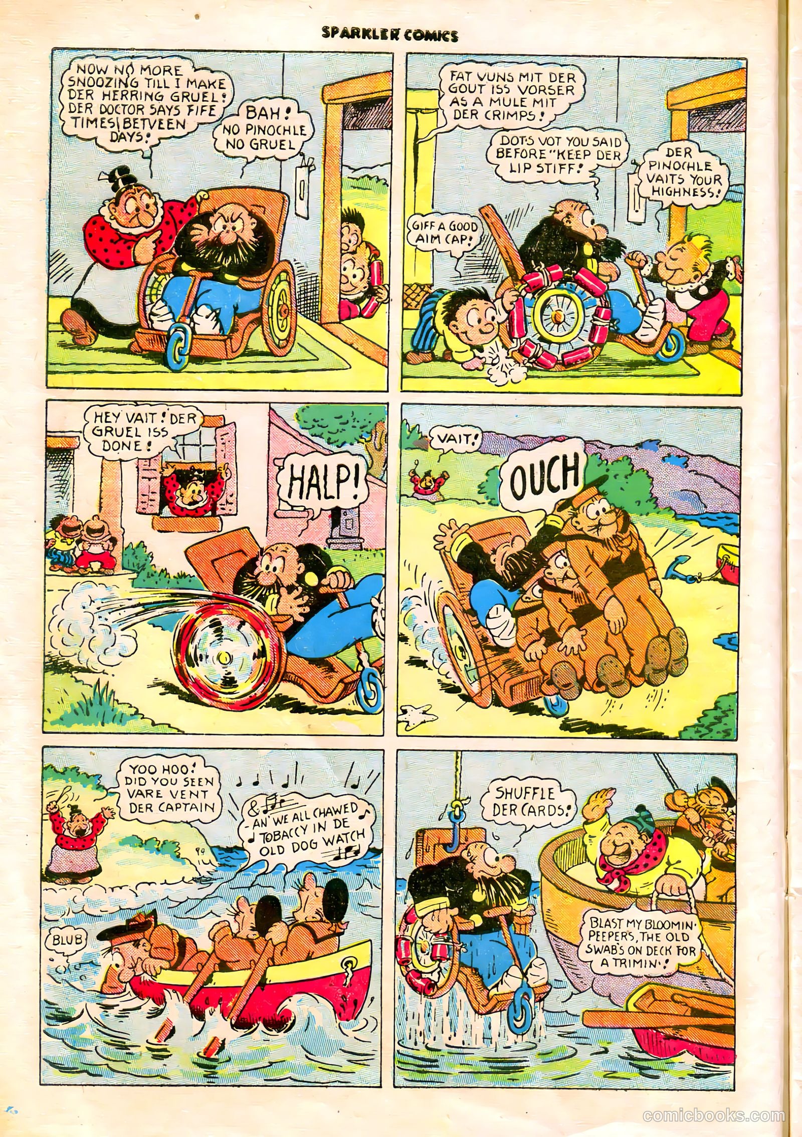 Sparkler Comics #43 (1948) — page 8 of 41