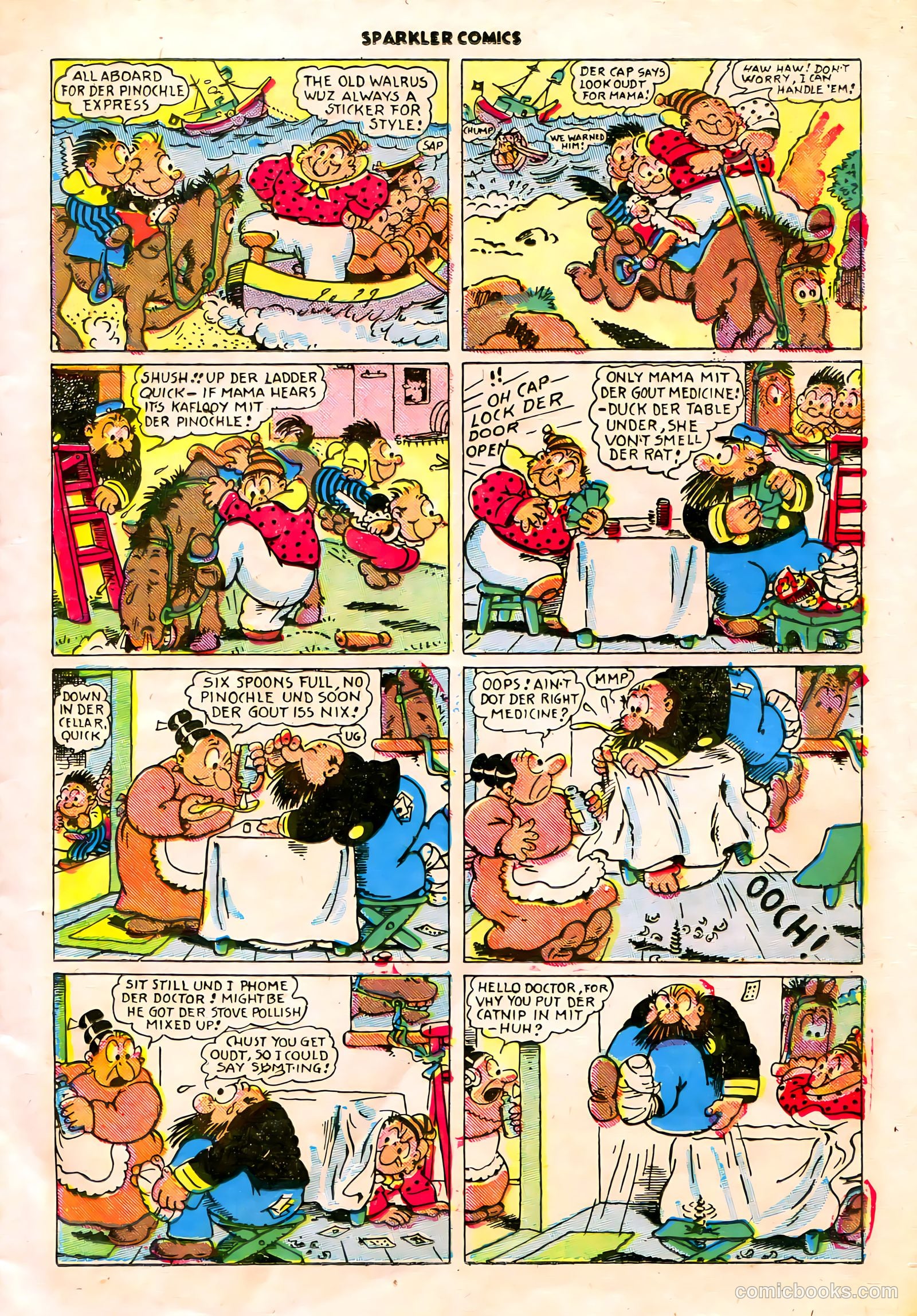 Sparkler Comics #43 (1948) — page 9 of 41