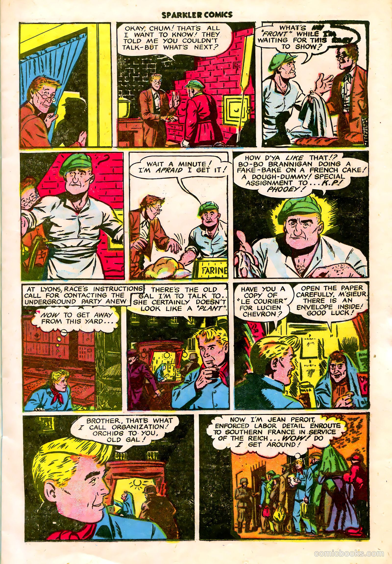 Sparkler Comics #43 (1948) — page 13 of 41