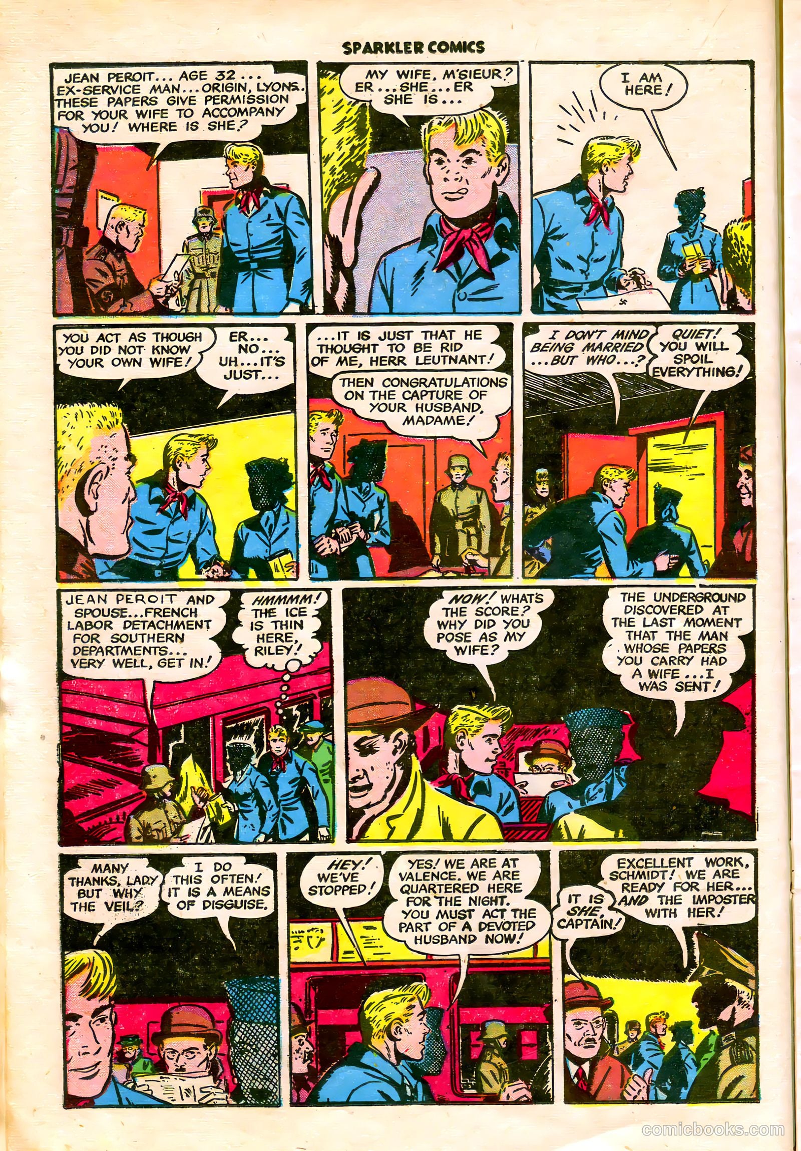 Sparkler Comics #43 (1948) — page 14 of 41