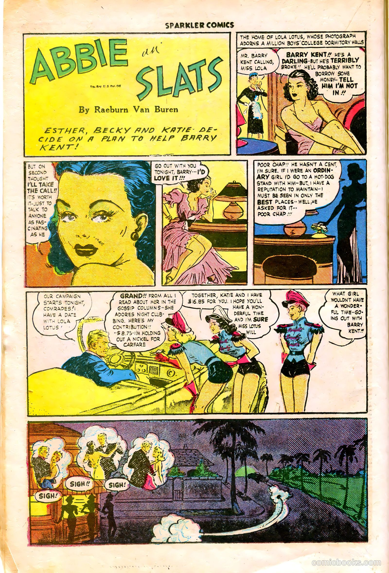 Sparkler Comics #43 (1948) — page 16 of 41