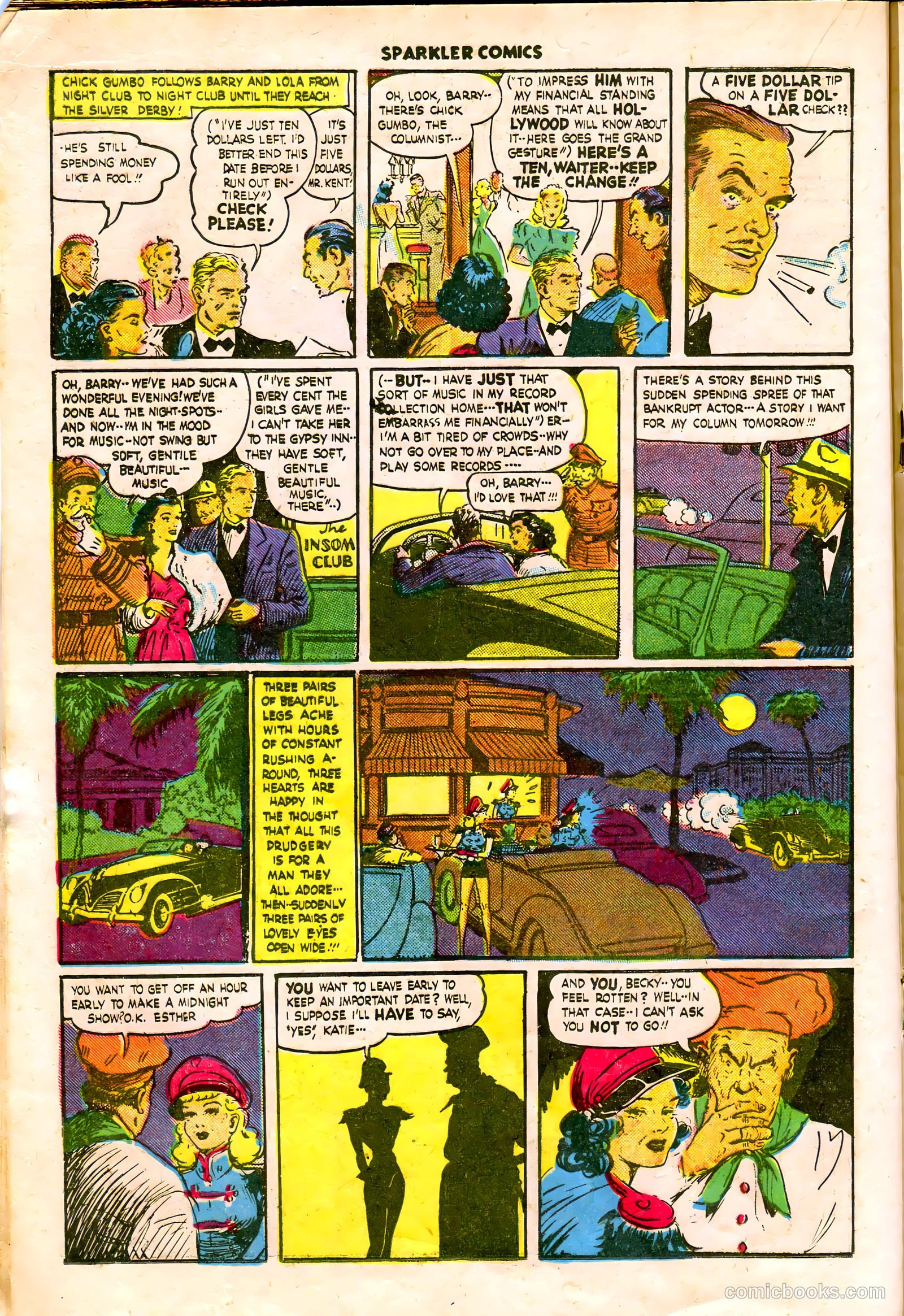 Sparkler Comics #43 (1948) — page 18 of 41