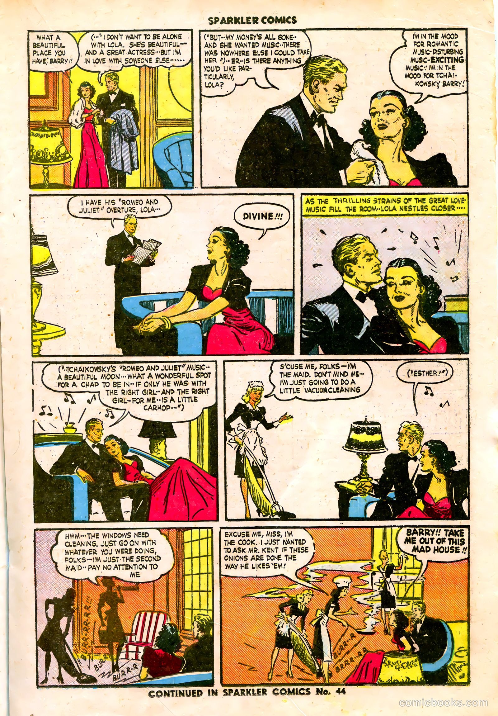 Sparkler Comics #43 (1948) — page 19 of 41