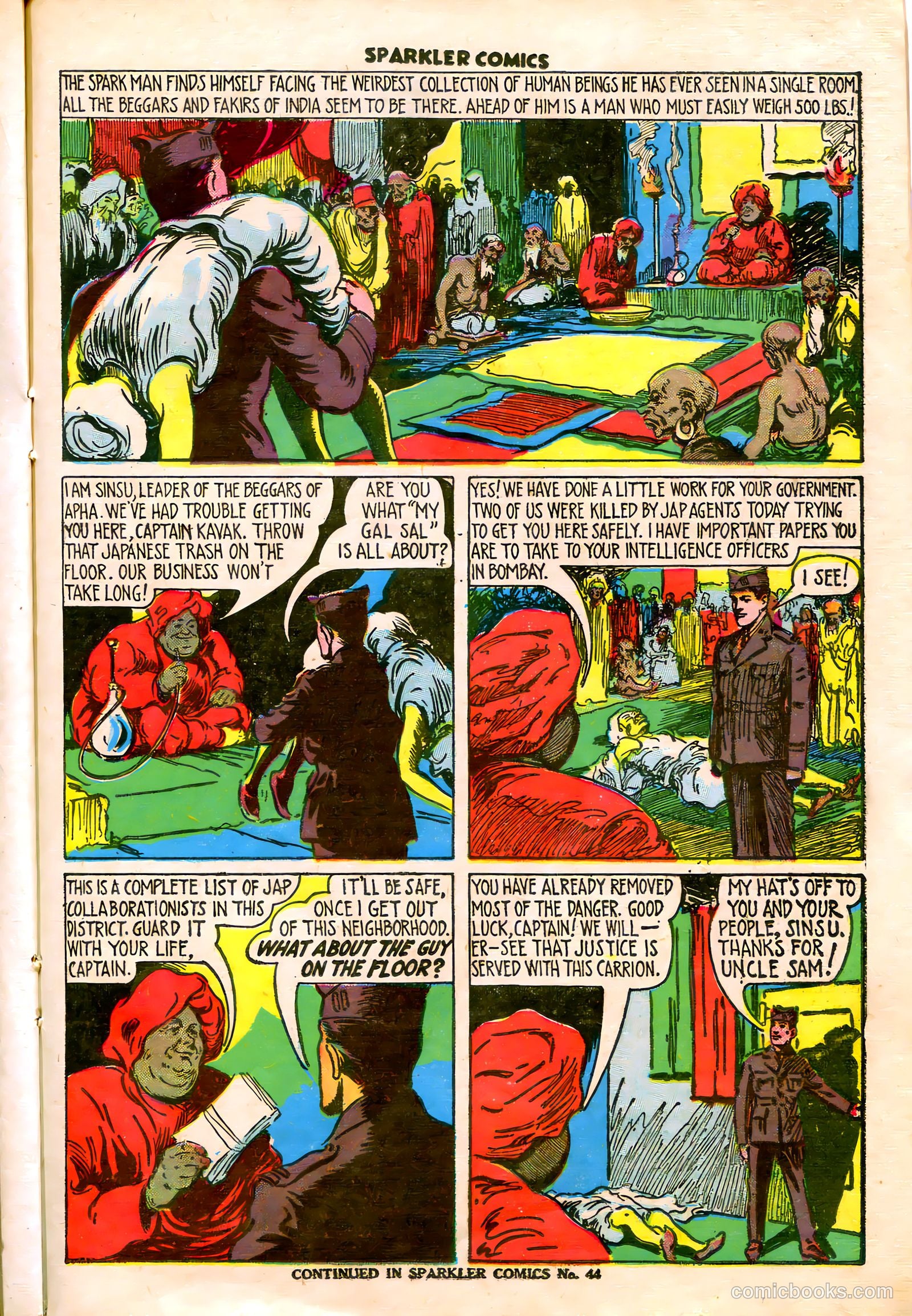 Sparkler Comics #43 (1948) — page 27 of 41