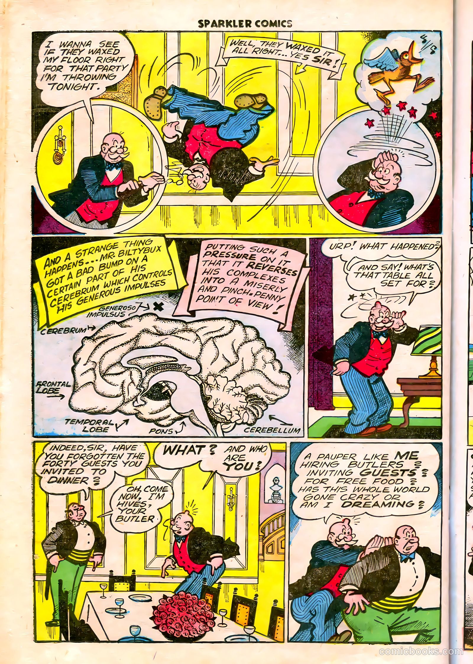 Sparkler Comics #43 (1948) — page 30 of 41