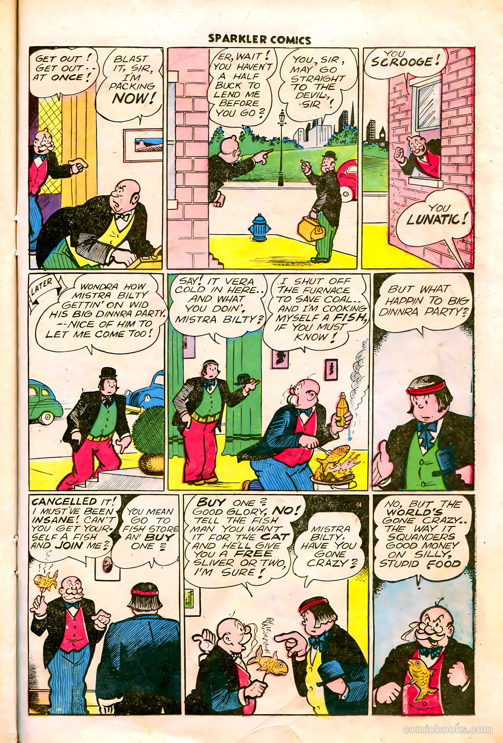 Sparkler Comics #43 (1948) — page 31 of 41