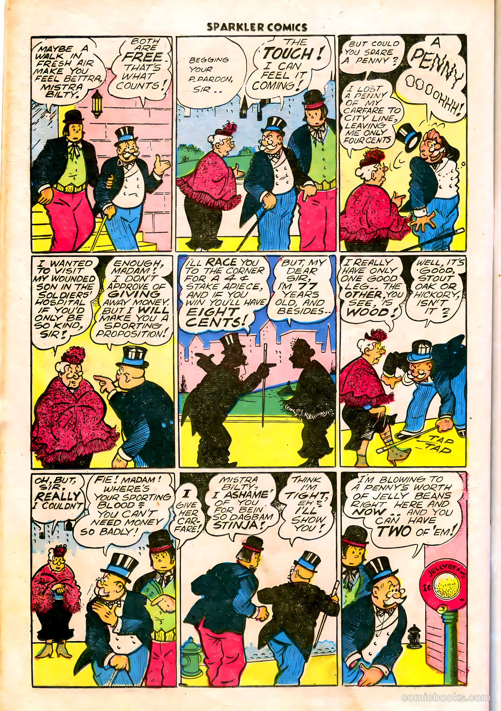 Sparkler Comics #43 (1948) — page 32 of 41