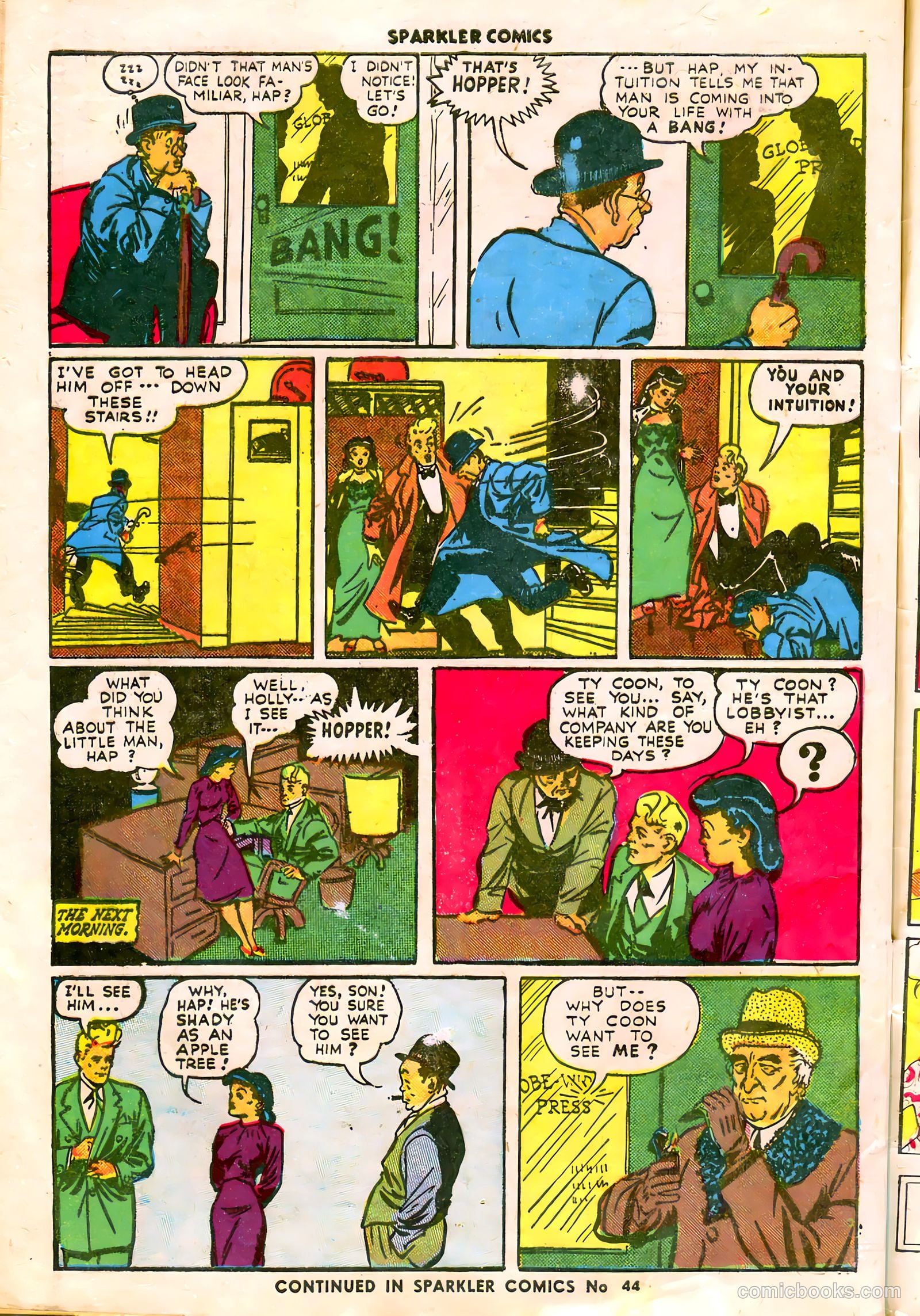 Sparkler Comics #43 (1948) — page 37 of 41