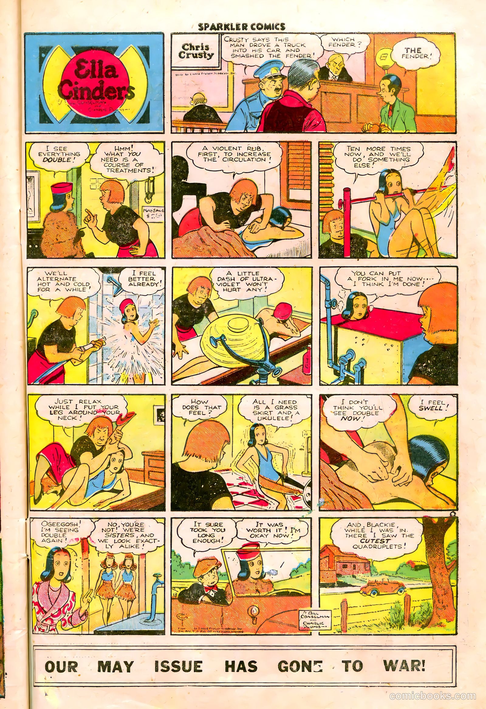 Sparkler Comics #43 (1948) — page 38 of 41