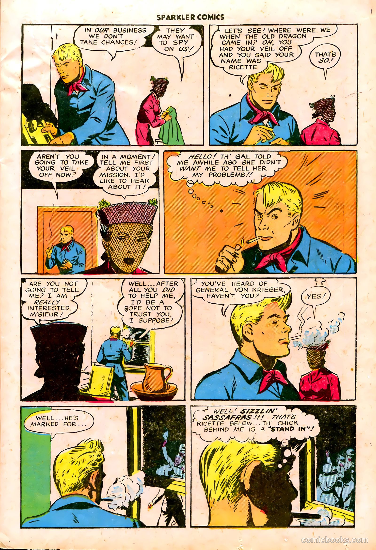 Sparkler Comics #44 (1948) — page 8 of 41