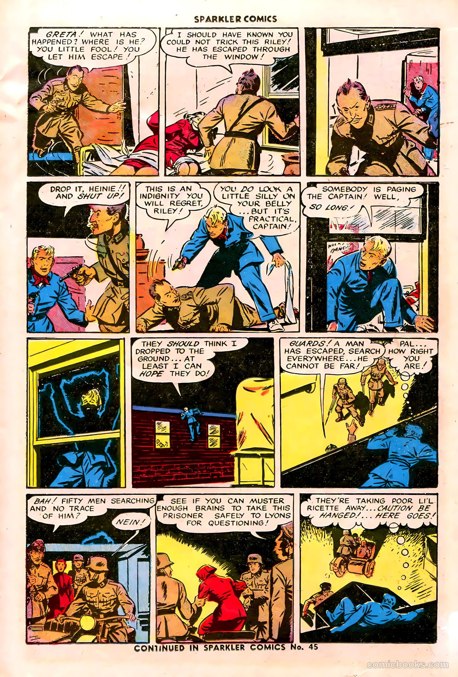 Sparkler Comics #44 (1948) — page 10 of 41
