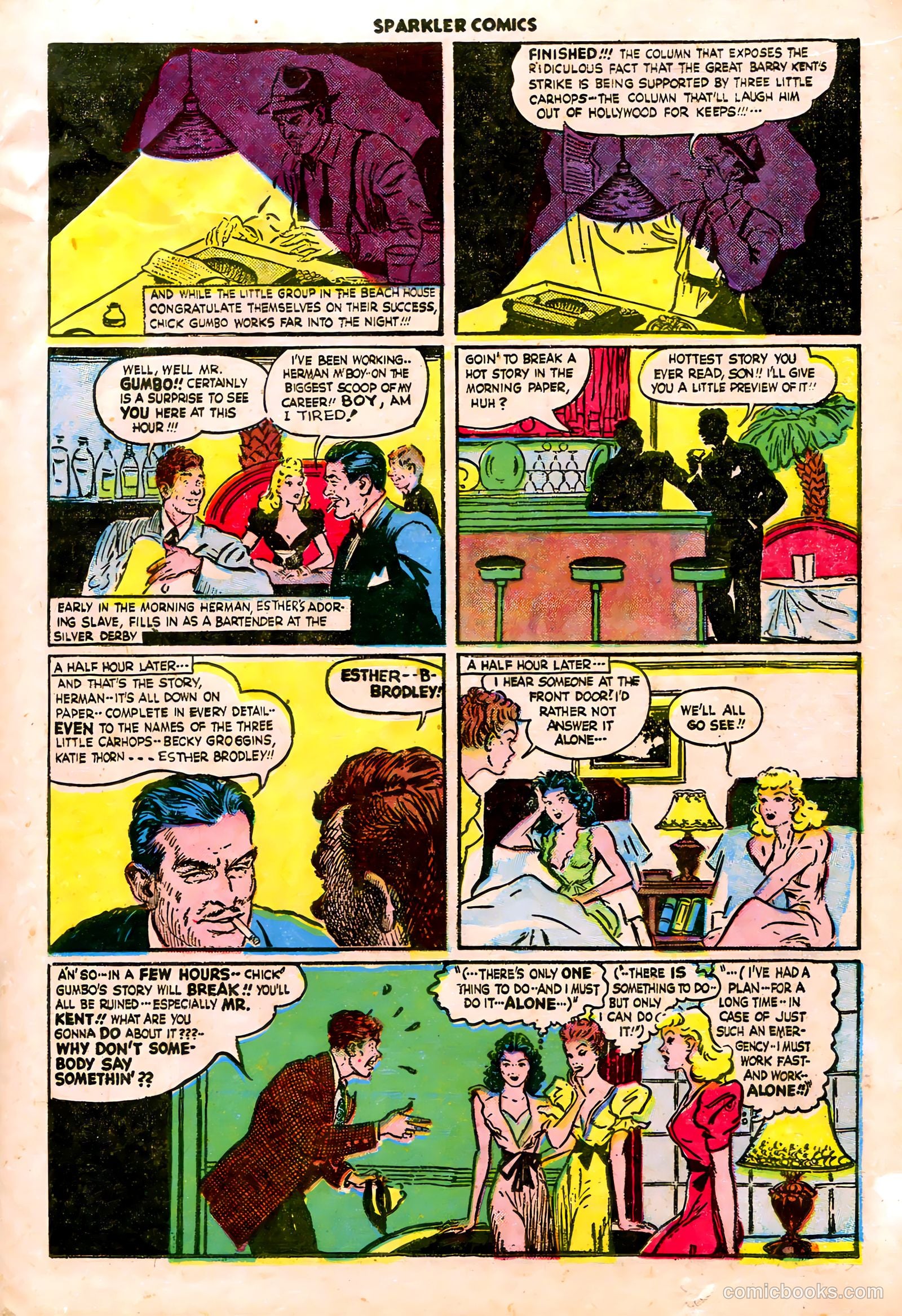Sparkler Comics #44 (1948) — page 12 of 41