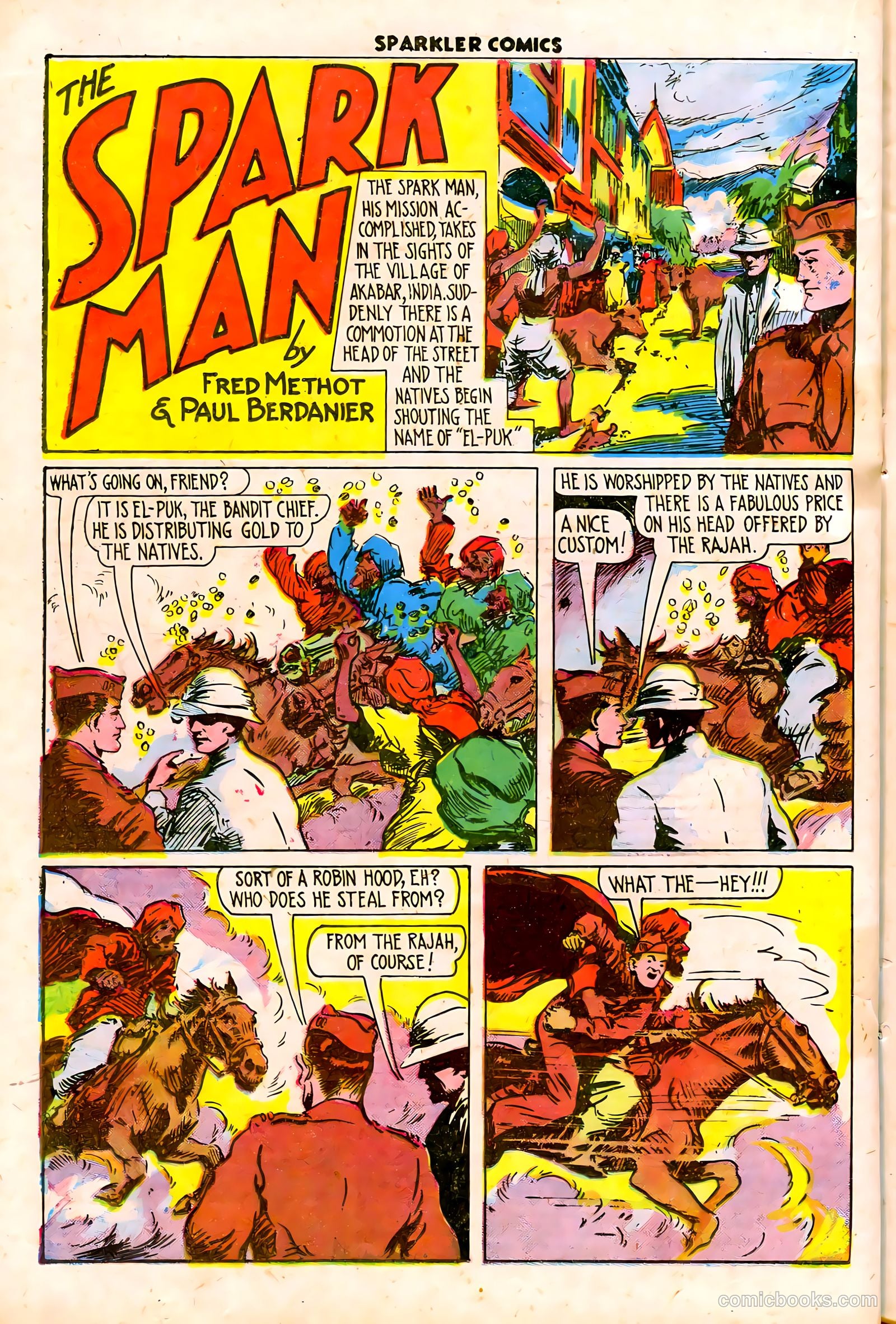 Sparkler Comics #44 (1948) — page 17 of 41