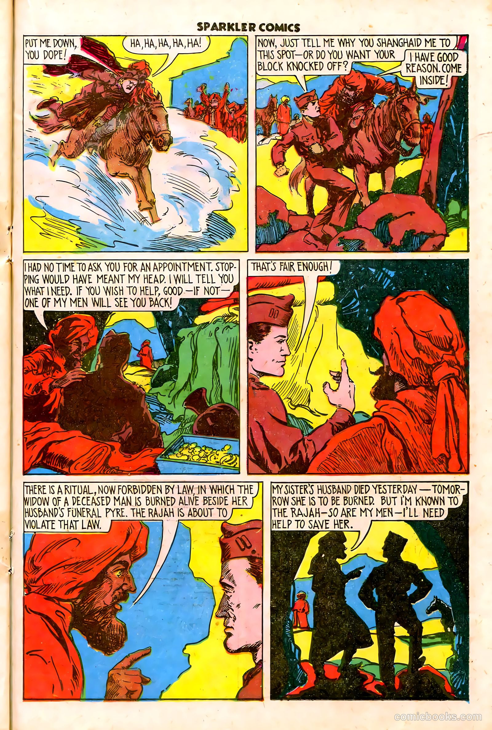 Sparkler Comics #44 (1948) — page 18 of 41