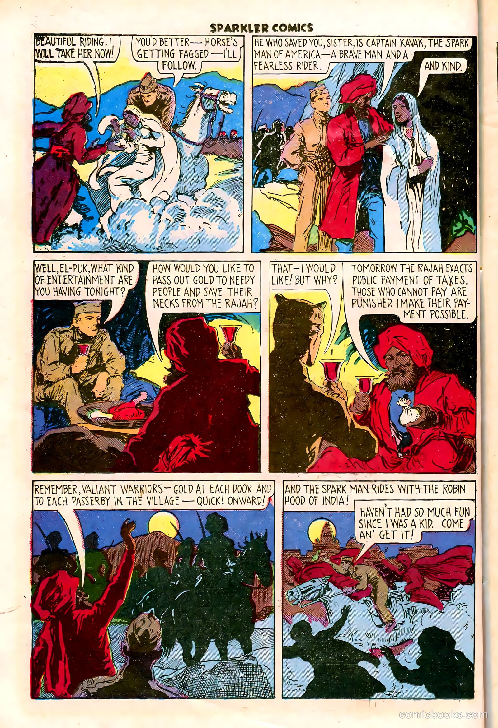 Sparkler Comics #44 (1948) — page 21 of 41