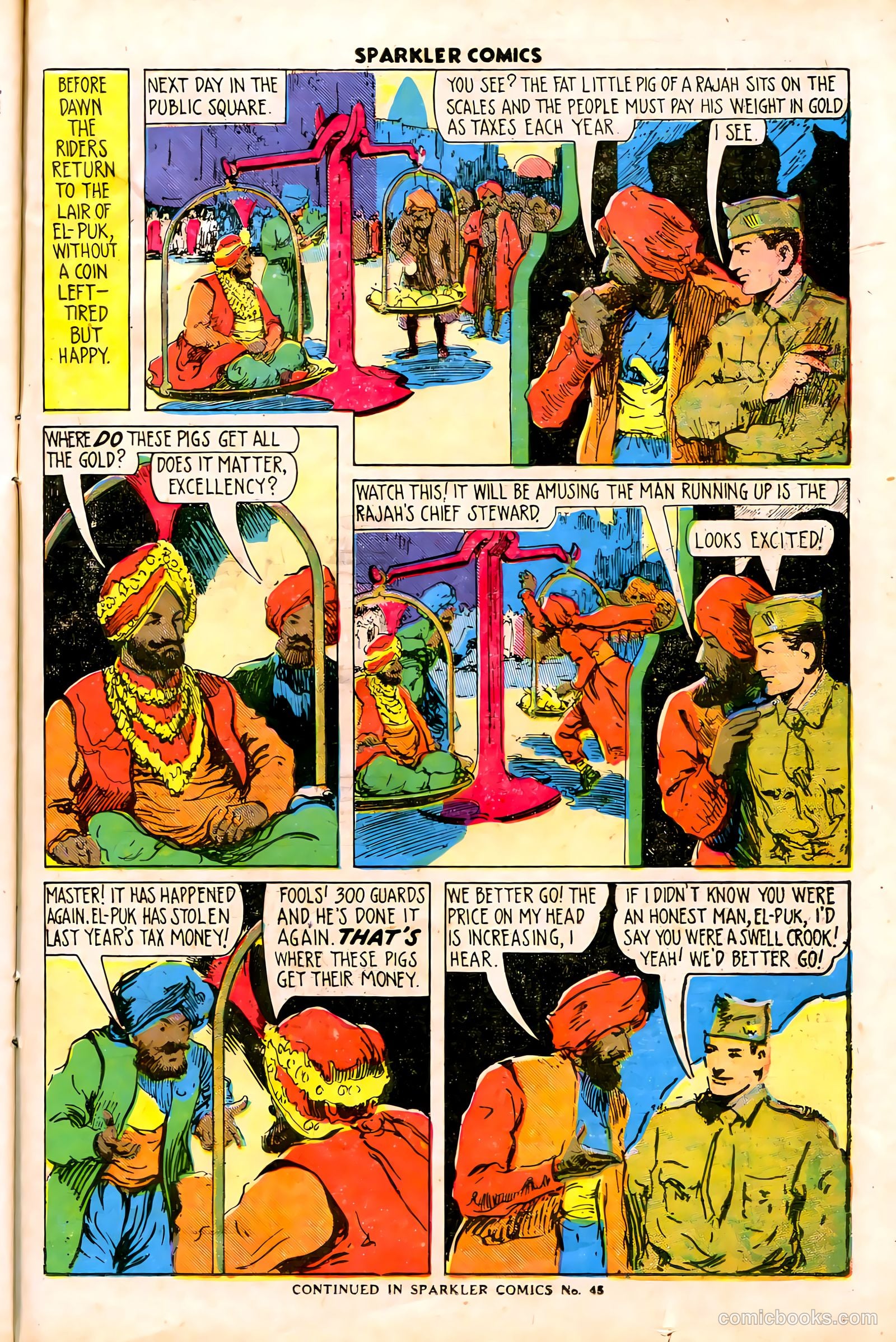 Sparkler Comics #44 (1948) — page 22 of 41