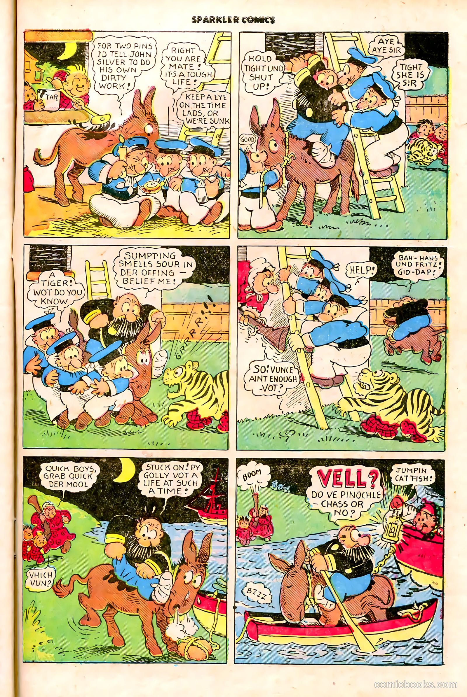 Sparkler Comics #44 (1948) — page 30 of 41