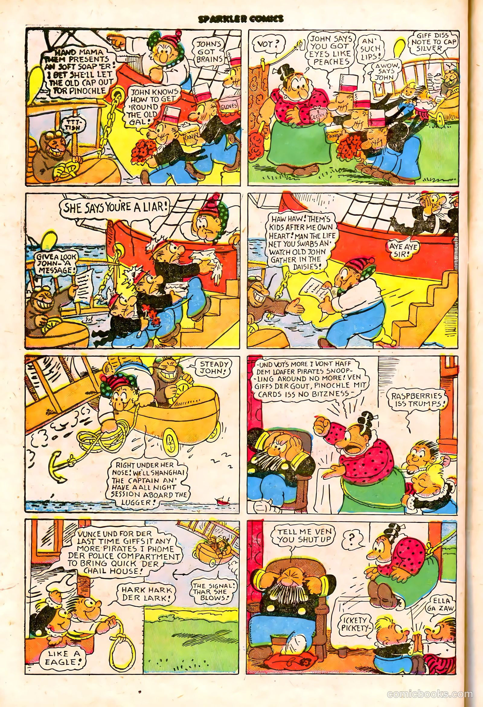 Sparkler Comics #44 (1948) — page 31 of 41