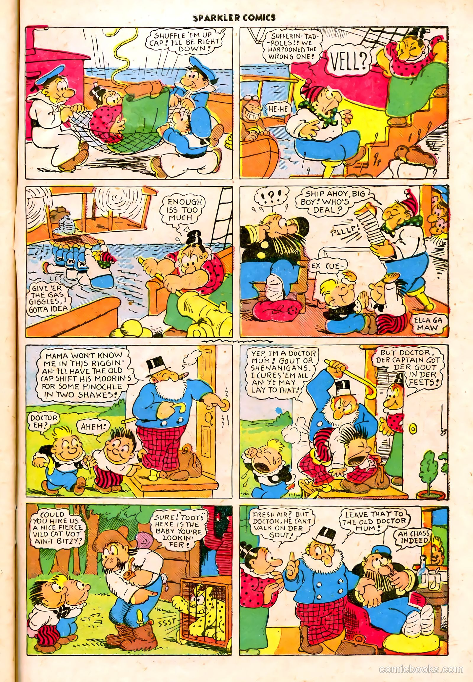 Sparkler Comics #44 (1948) — page 32 of 41