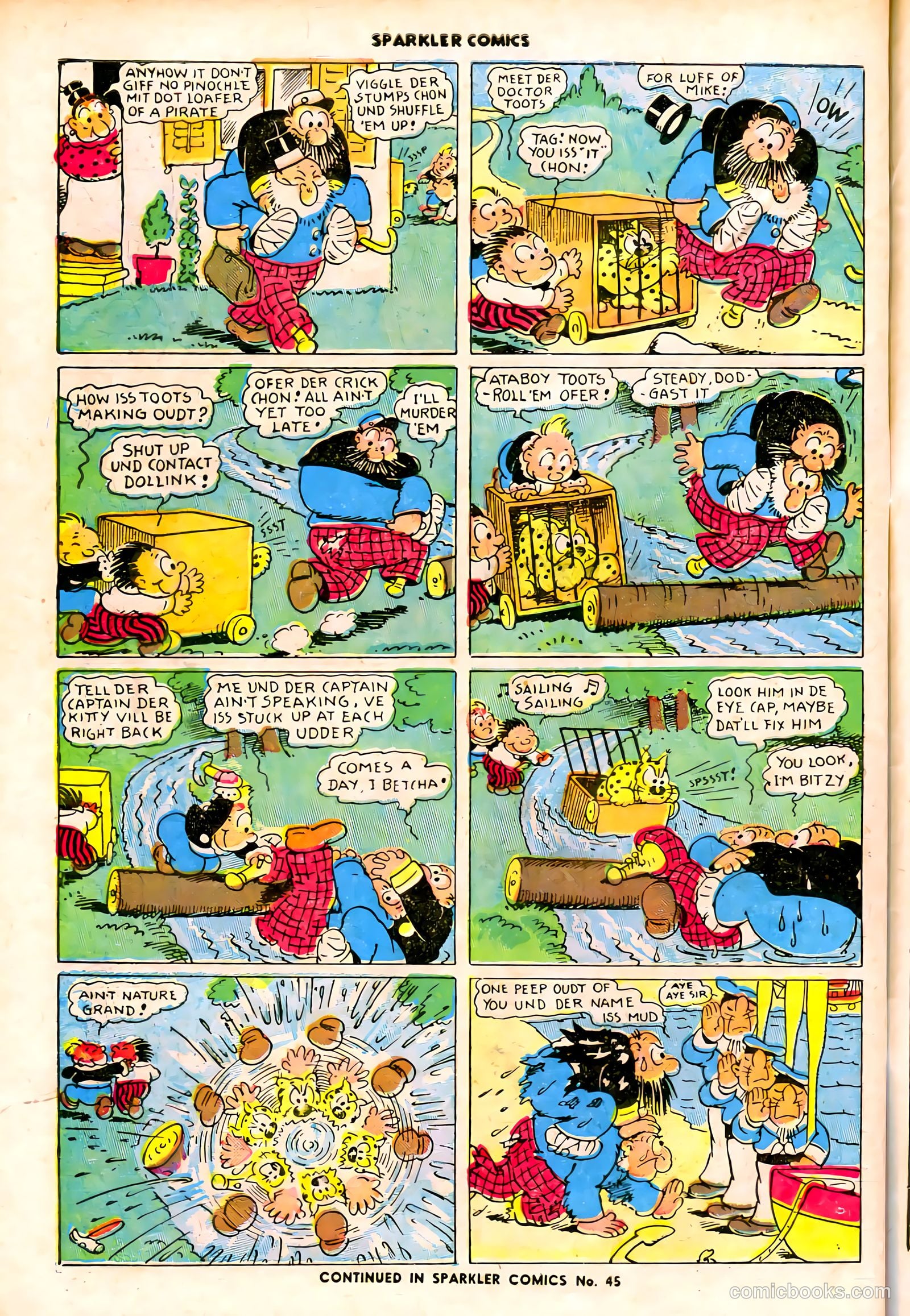 Sparkler Comics #44 (1948) — page 33 of 41