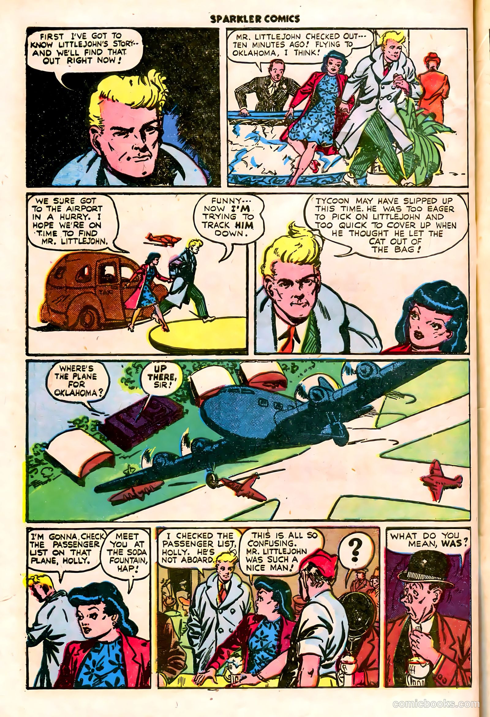 Sparkler Comics #44 (1948) — page 35 of 41