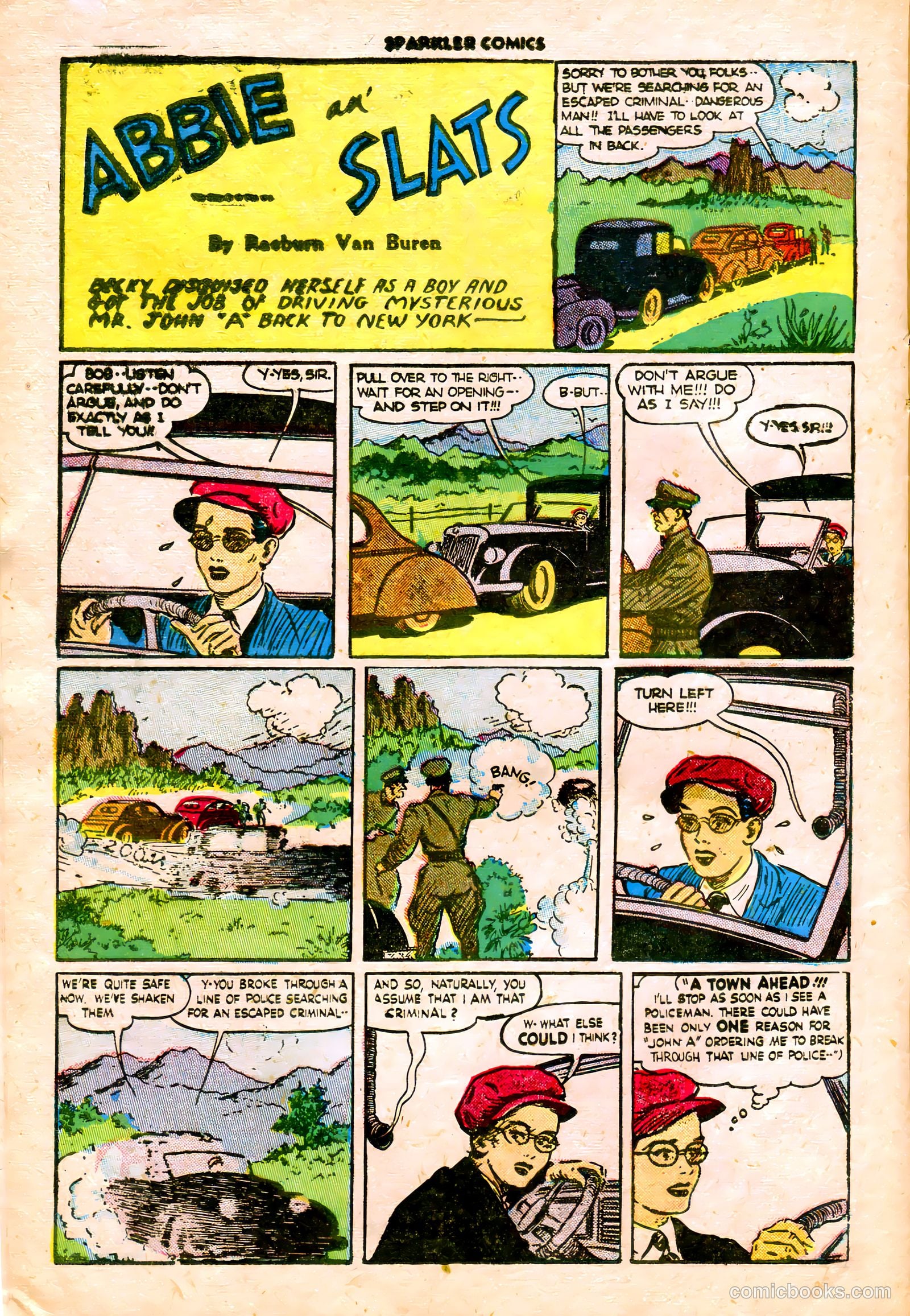 Sparkler Comics #48 (1948) — page 9 of 26