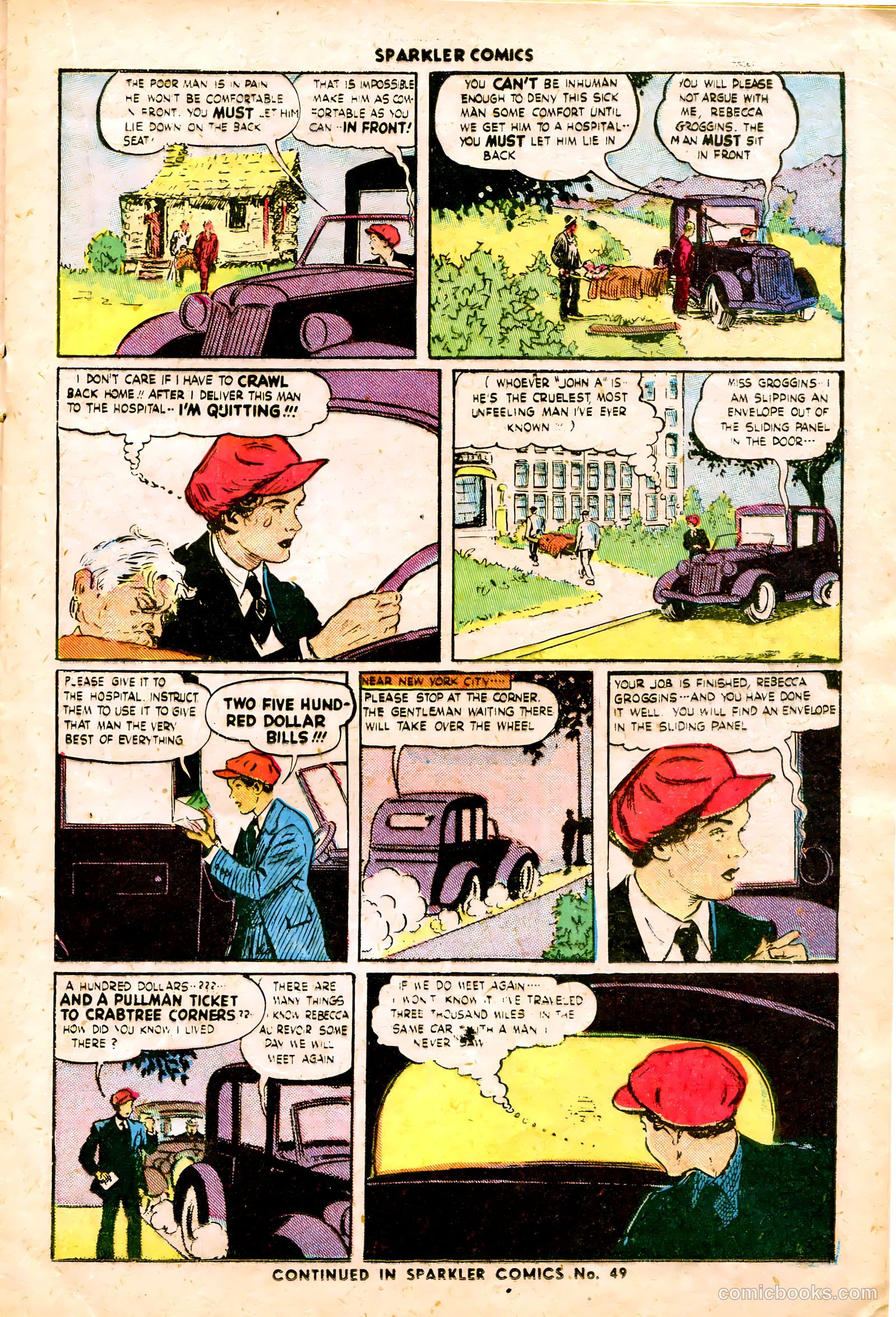 Sparkler Comics #48 (1948) — page 12 of 26