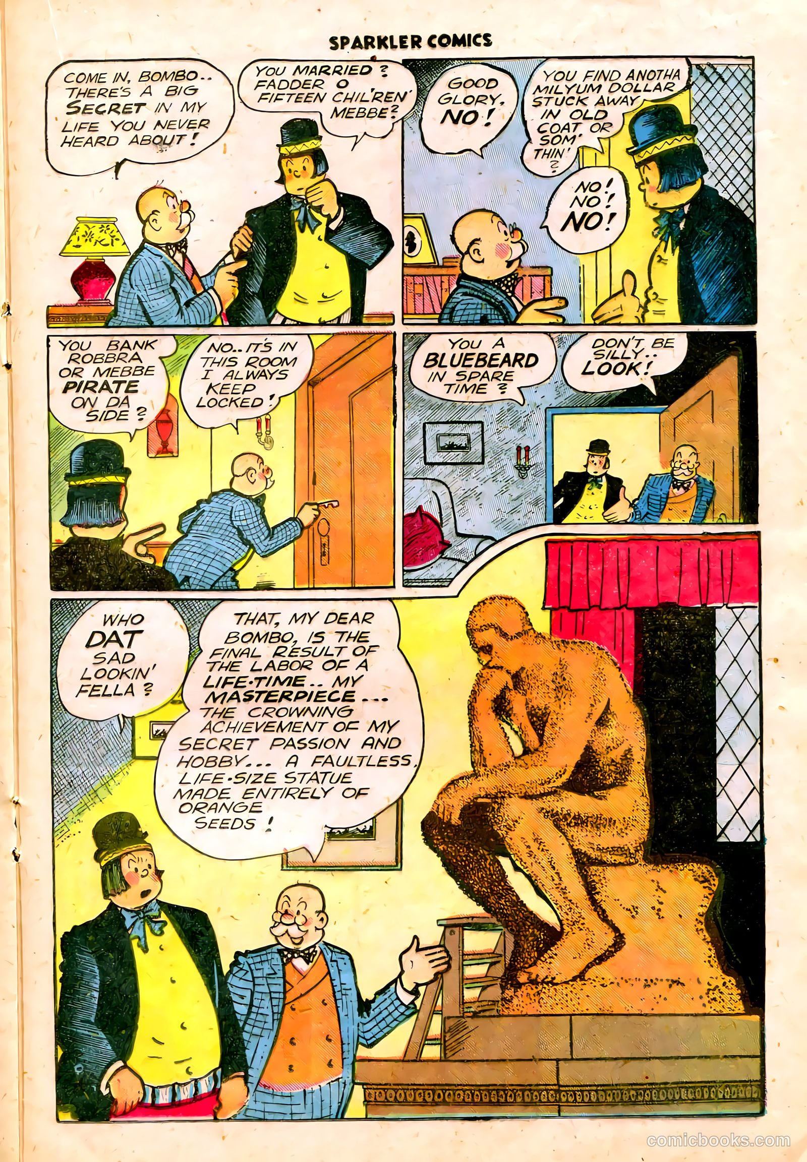 Sparkler Comics #48 (1948) — page 16 of 26