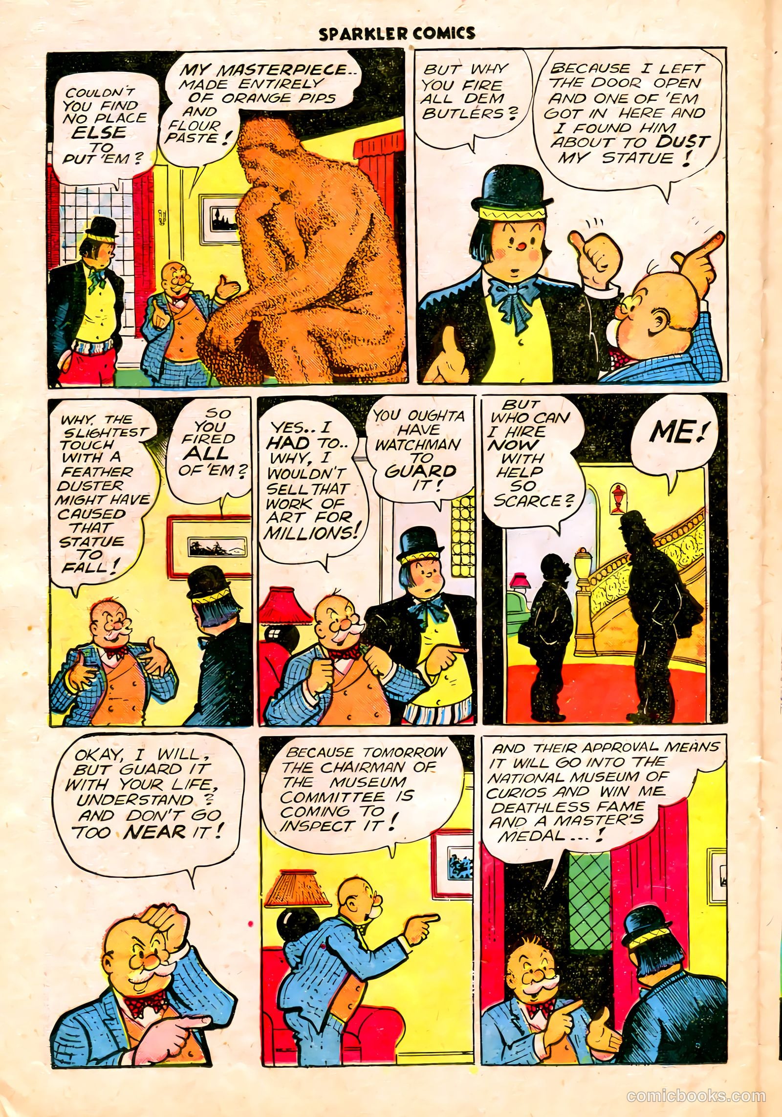 Sparkler Comics #48 (1948) — page 17 of 26