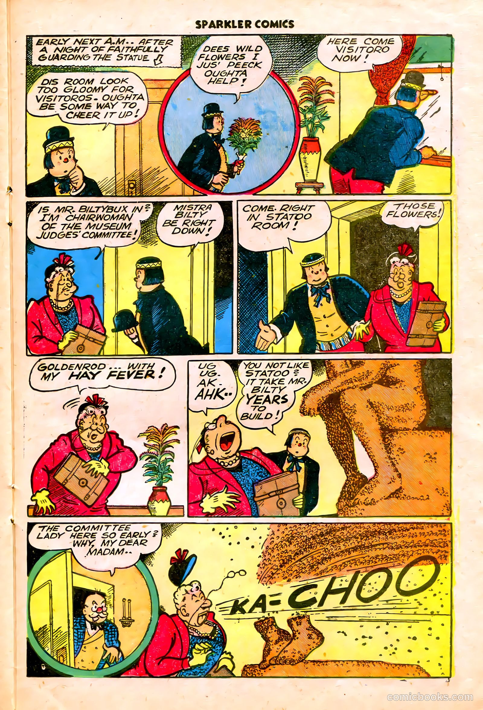 Sparkler Comics #48 (1948) — page 18 of 26