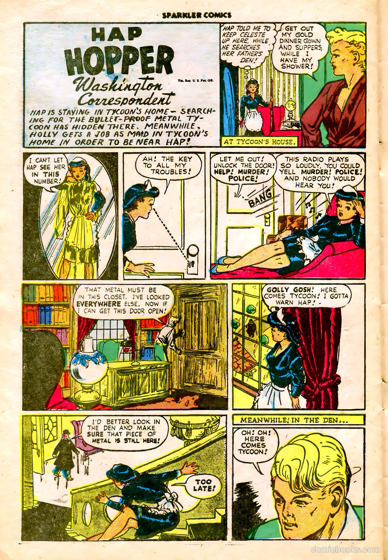 Sparkler Comics #48 (1948) — page 20 of 26