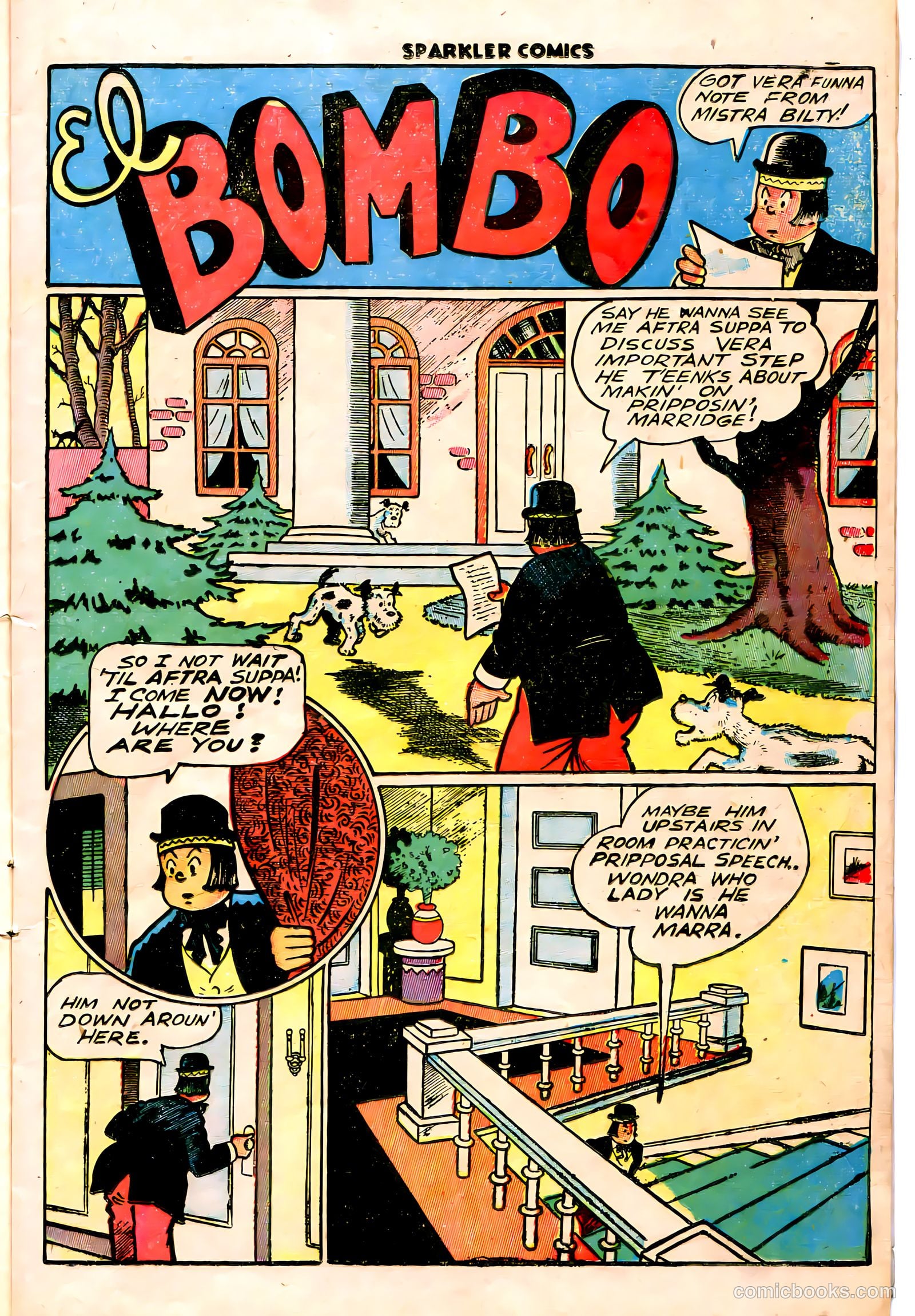 Sparkler Comics #52 (1948) — page 4 of 41