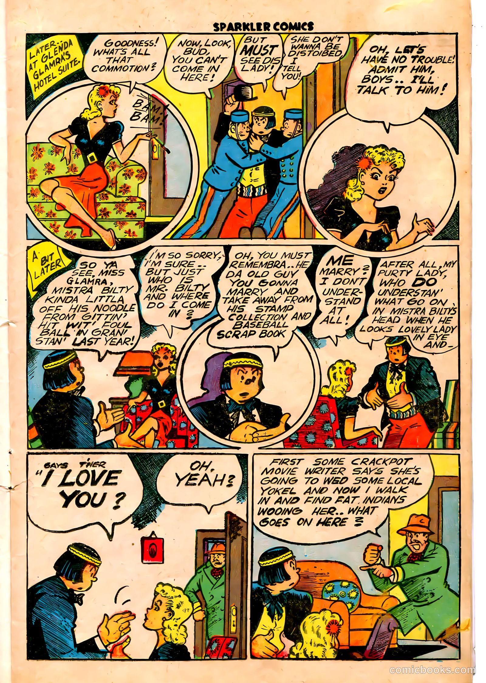 Sparkler Comics #52 (1948) — page 6 of 41