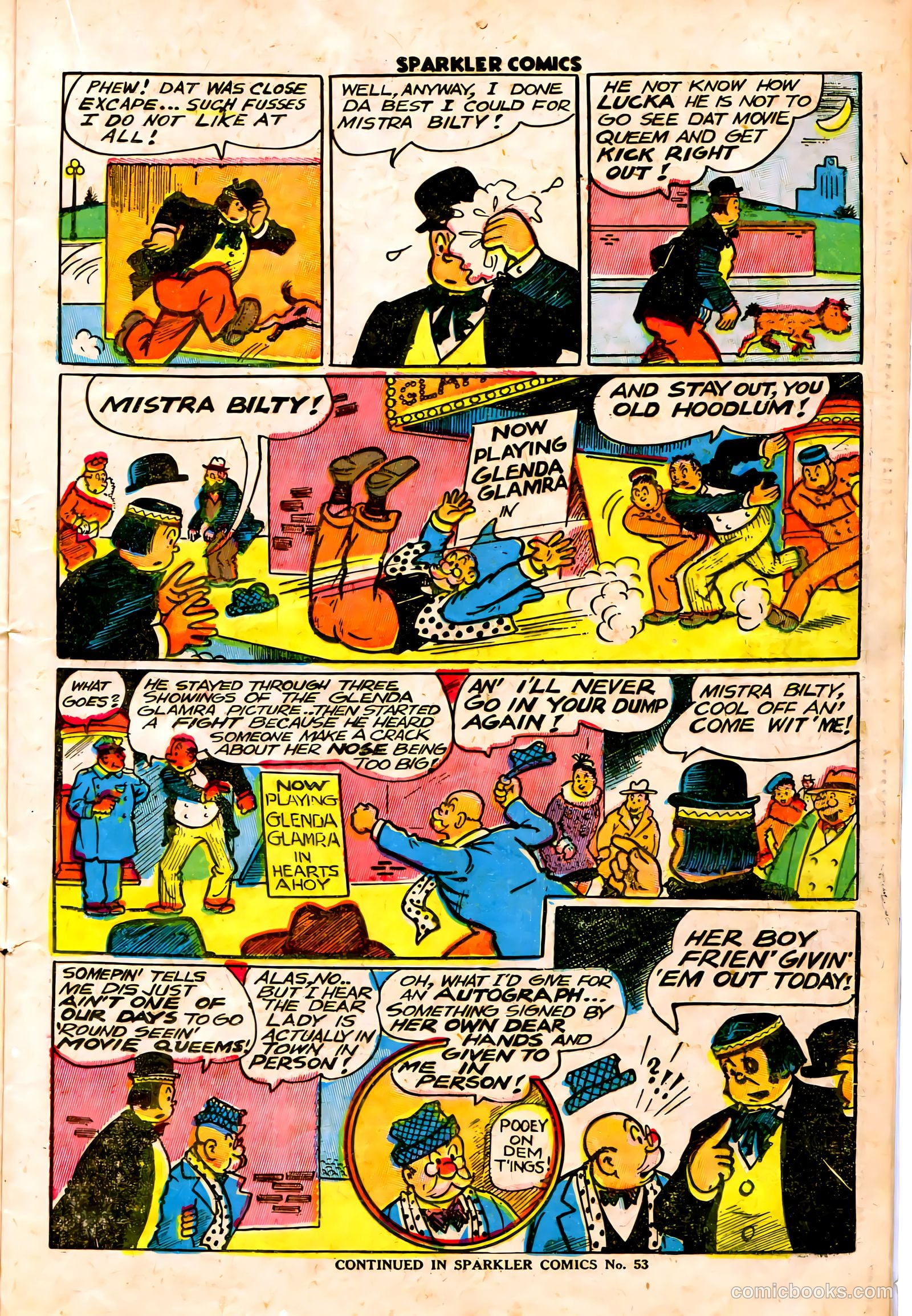 Sparkler Comics #52 (1948) — page 8 of 41