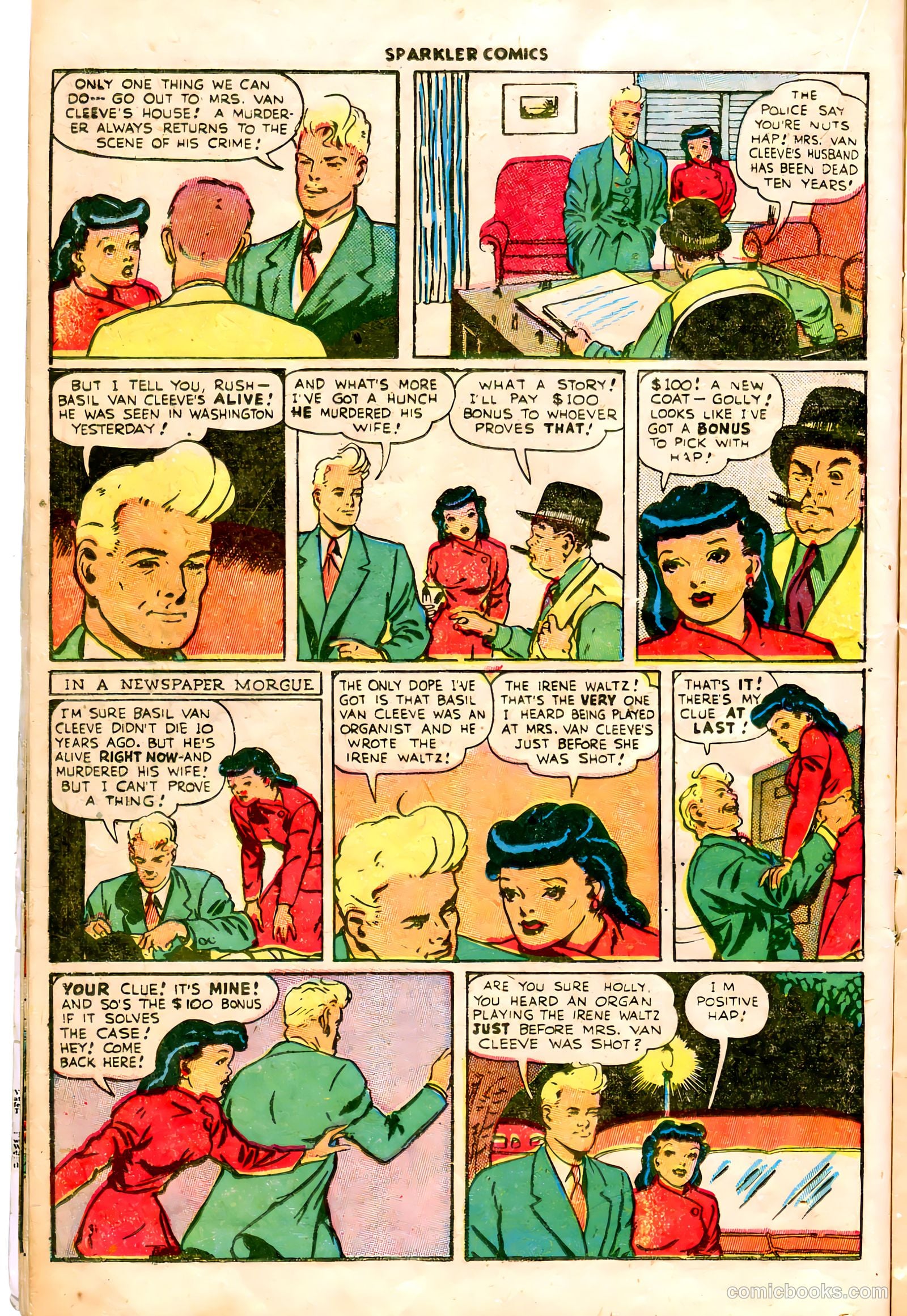 Sparkler Comics #52 (1948) — page 11 of 41