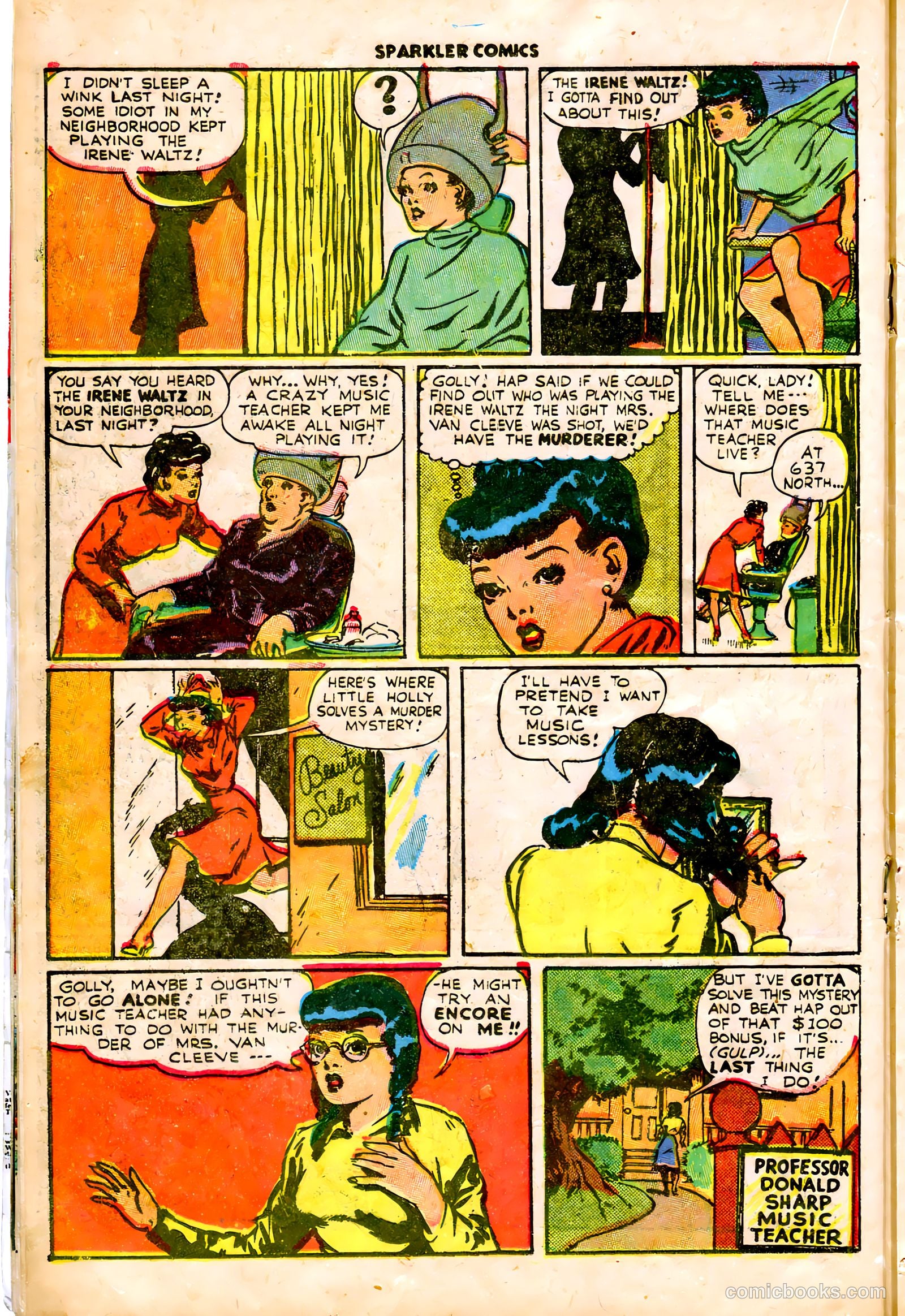 Sparkler Comics #52 (1948) — page 13 of 41