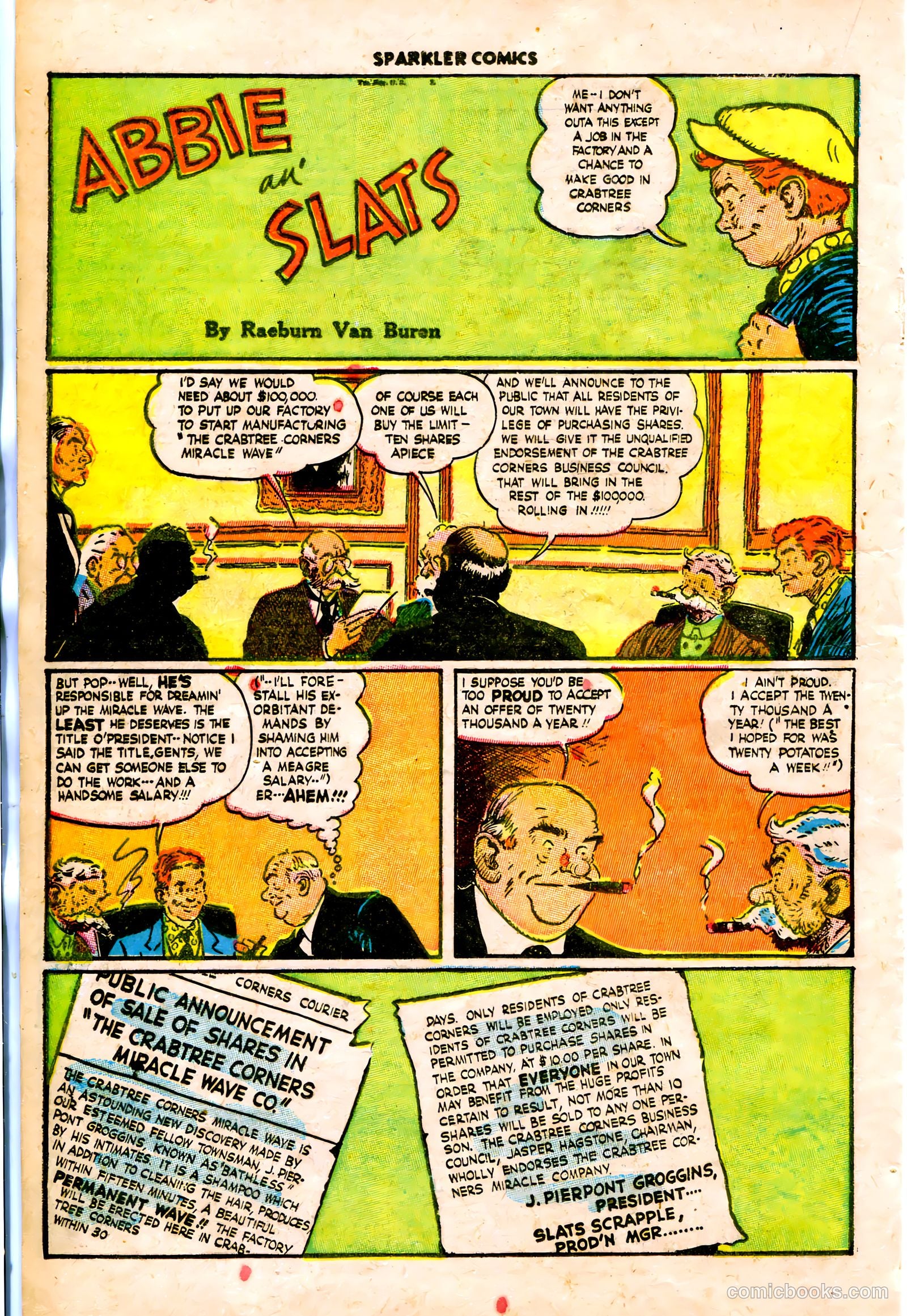 Sparkler Comics #52 (1948) — page 17 of 41
