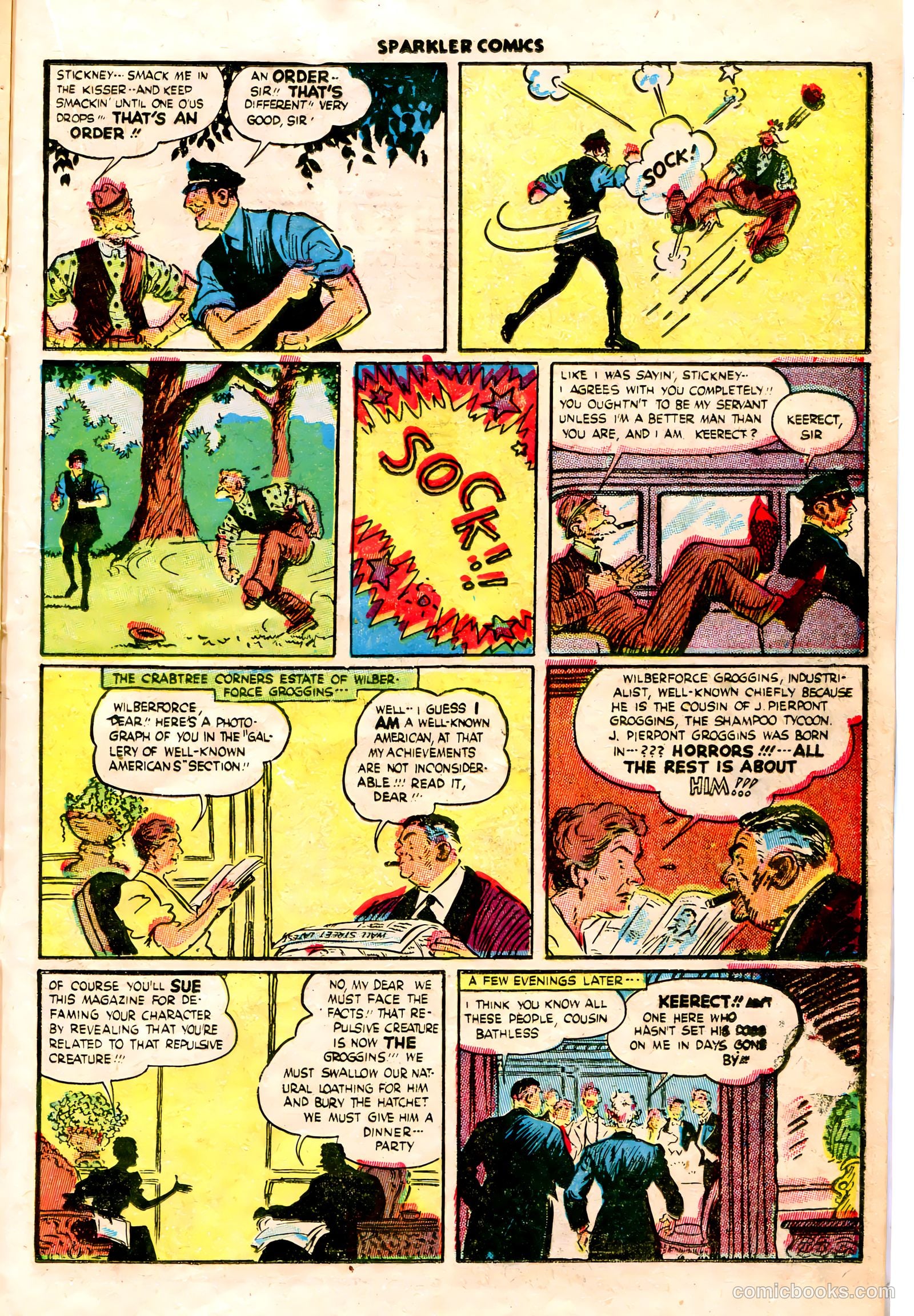 Sparkler Comics #52 (1948) — page 20 of 41
