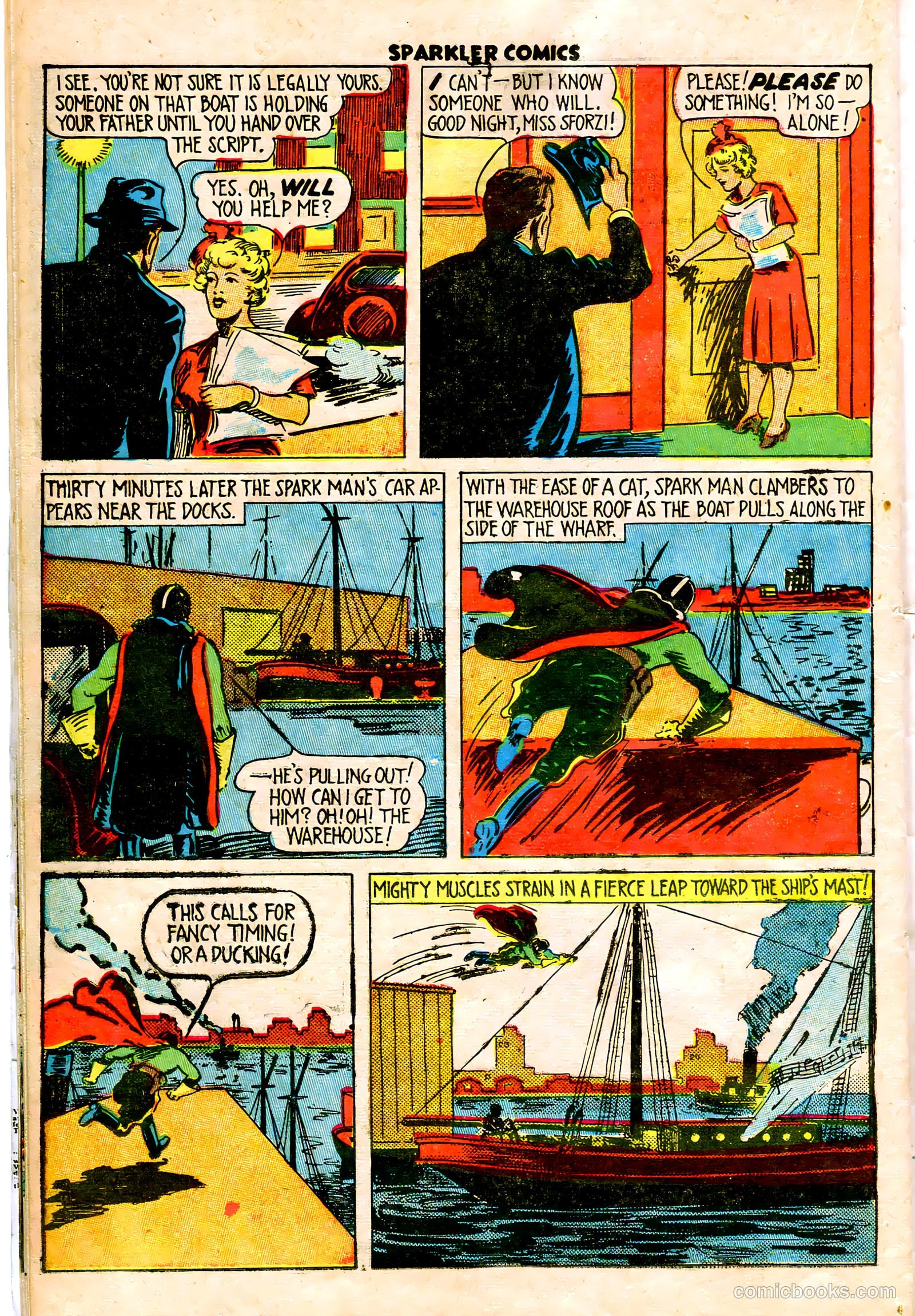 Sparkler Comics #52 (1948) — page 25 of 41