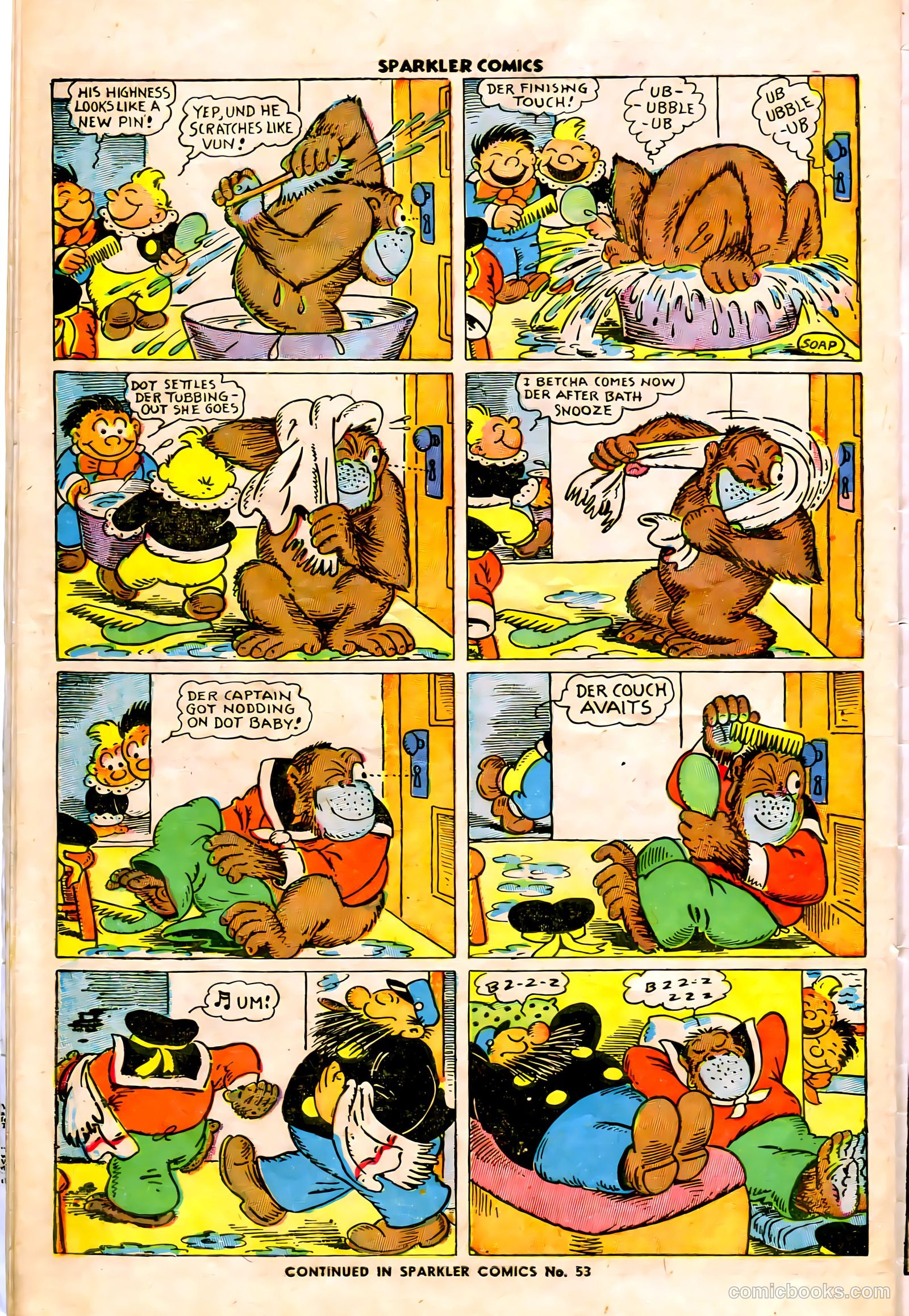 Sparkler Comics #52 (1948) — page 33 of 41