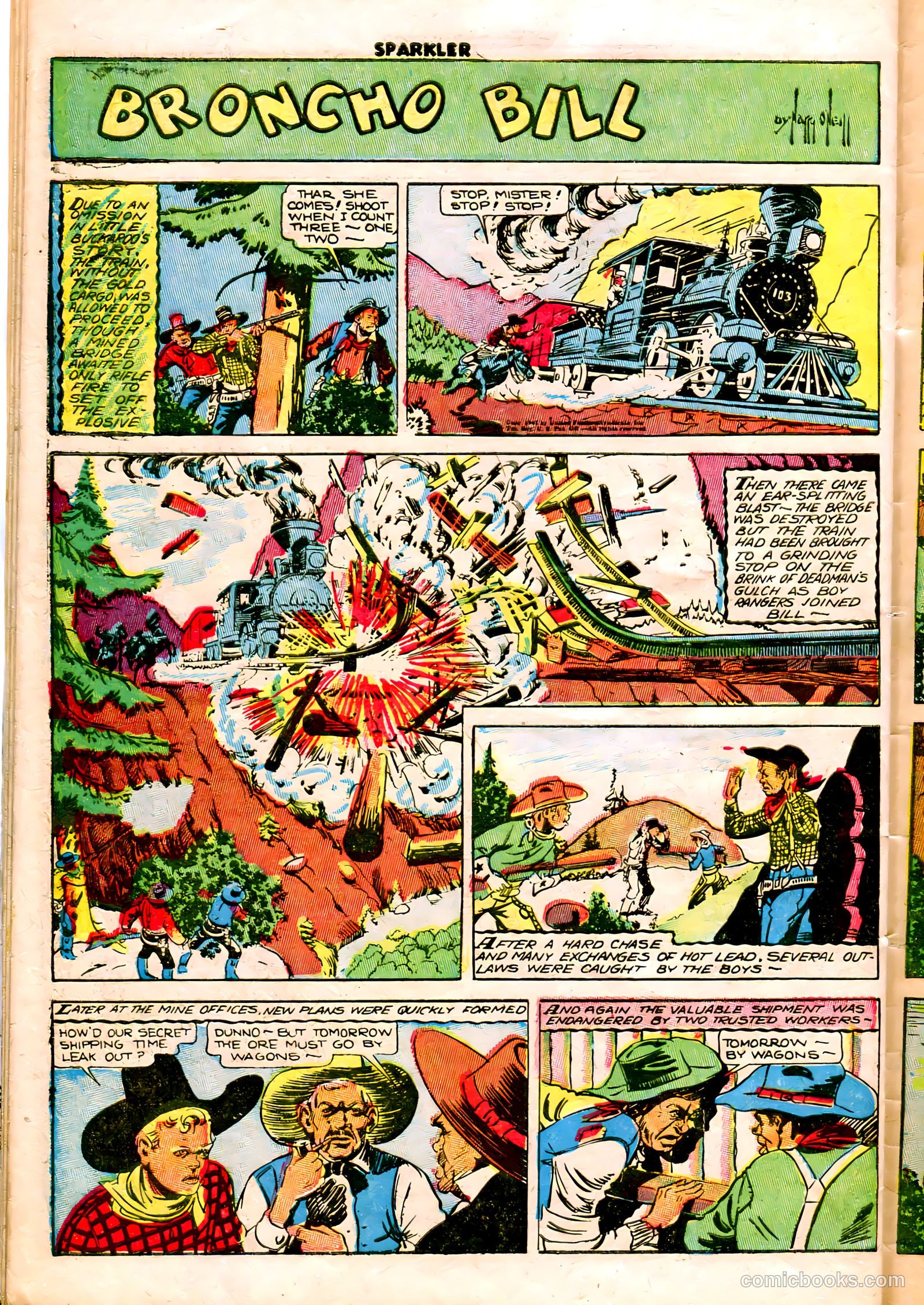Sparkler Comics #52 (1948) — page 35 of 41