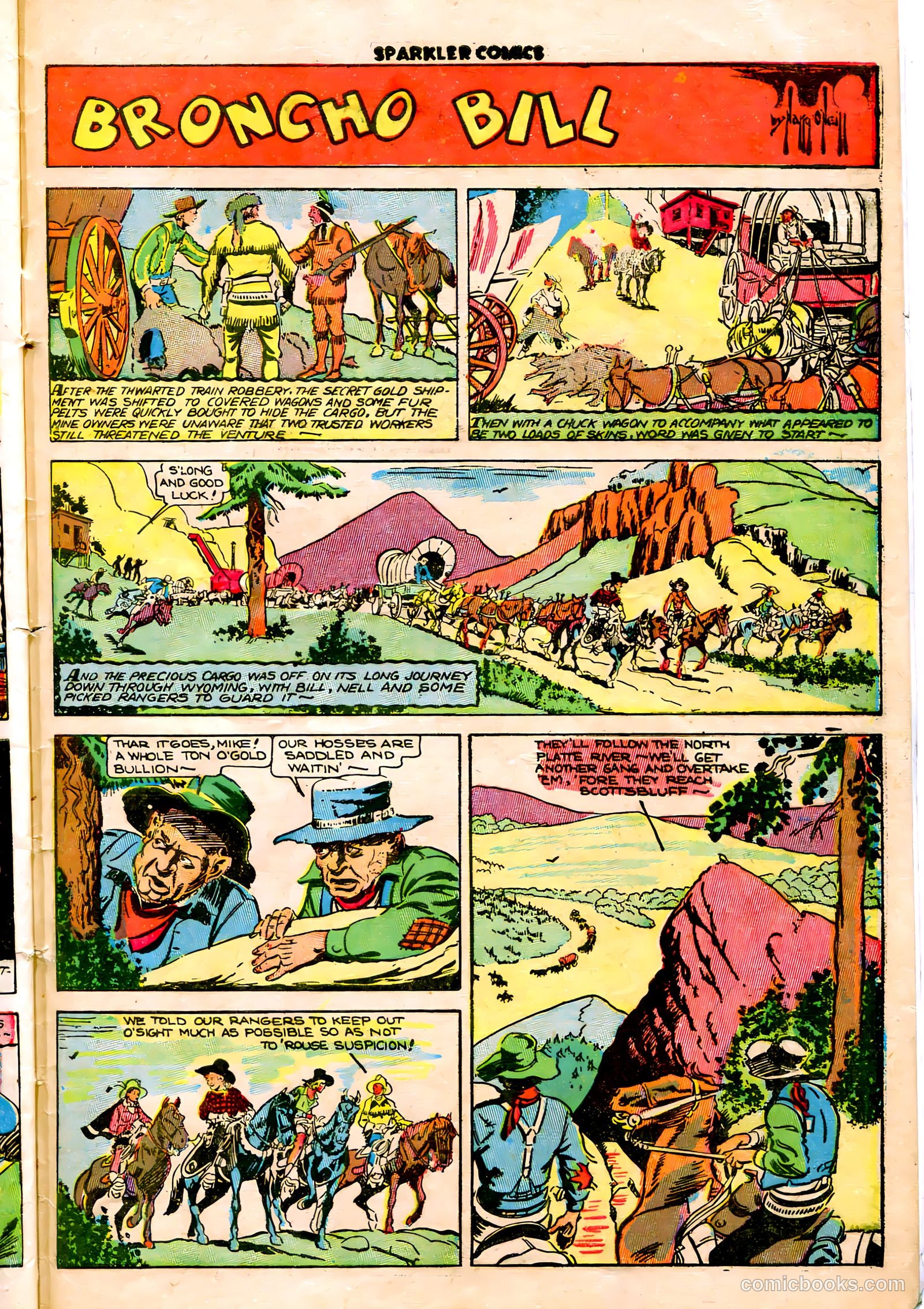 Sparkler Comics #52 (1948) — page 36 of 41