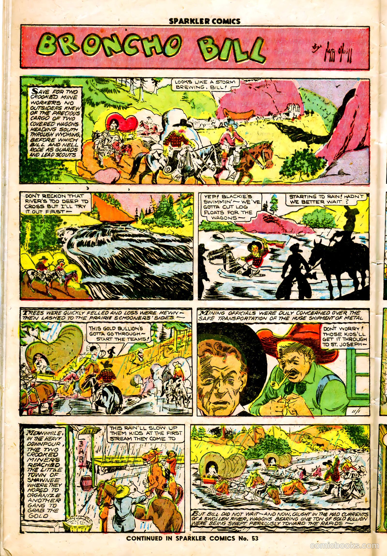 Sparkler Comics #52 (1948) — page 37 of 41