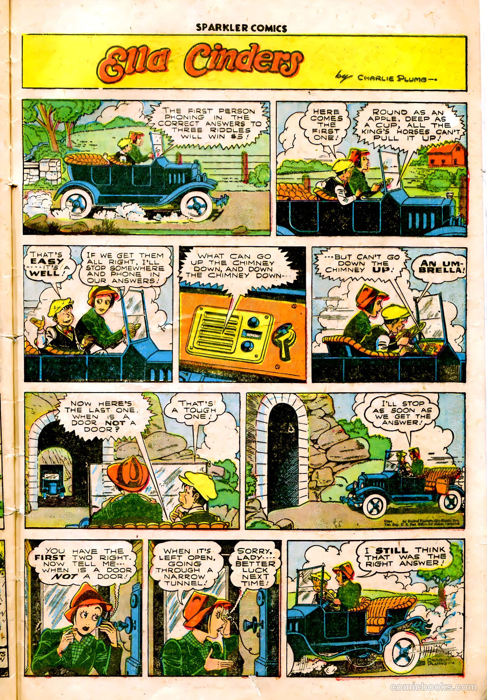 Sparkler Comics #52 (1948) — page 38 of 41