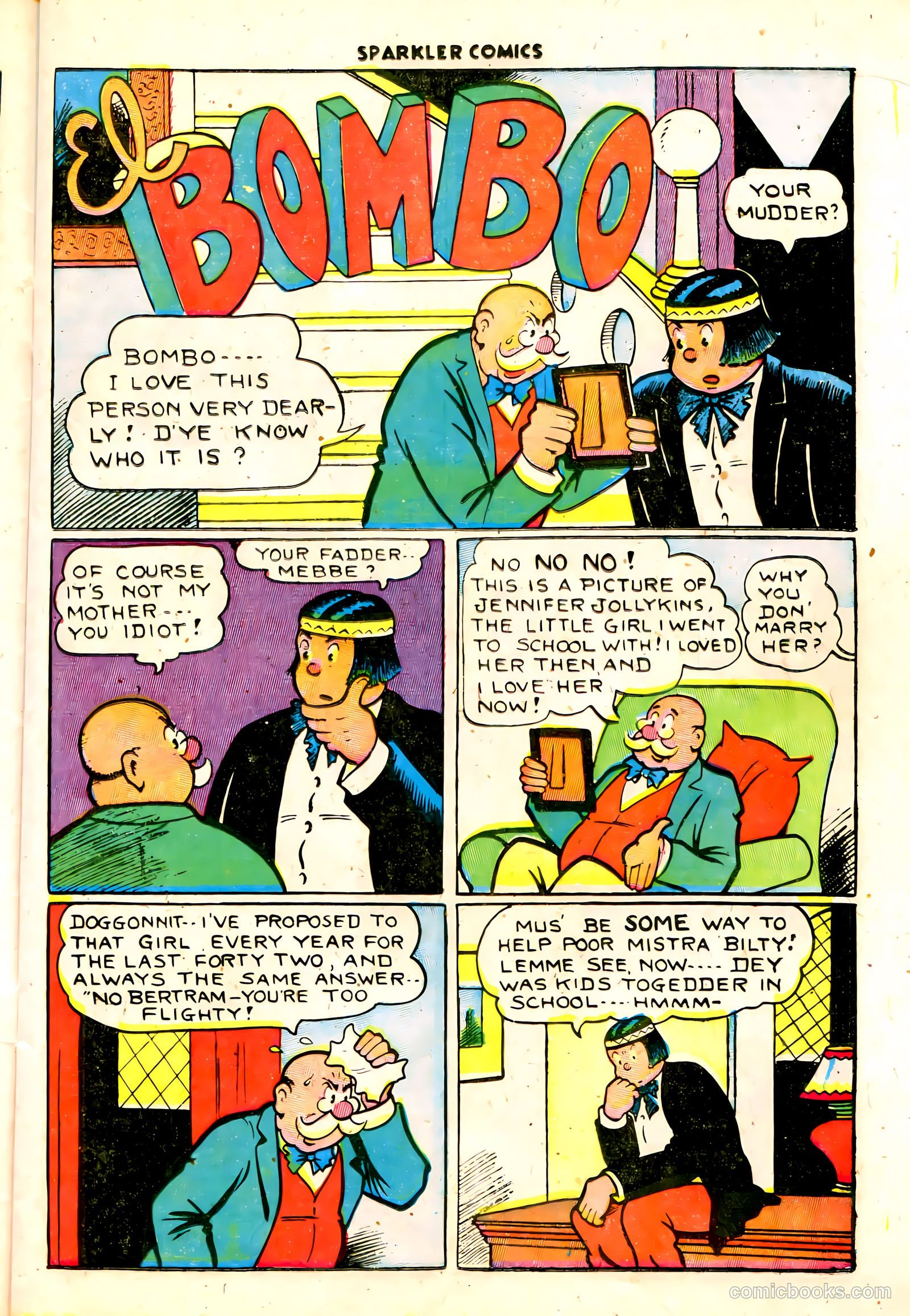 Sparkler Comics #55 (1948) — page 4 of 41