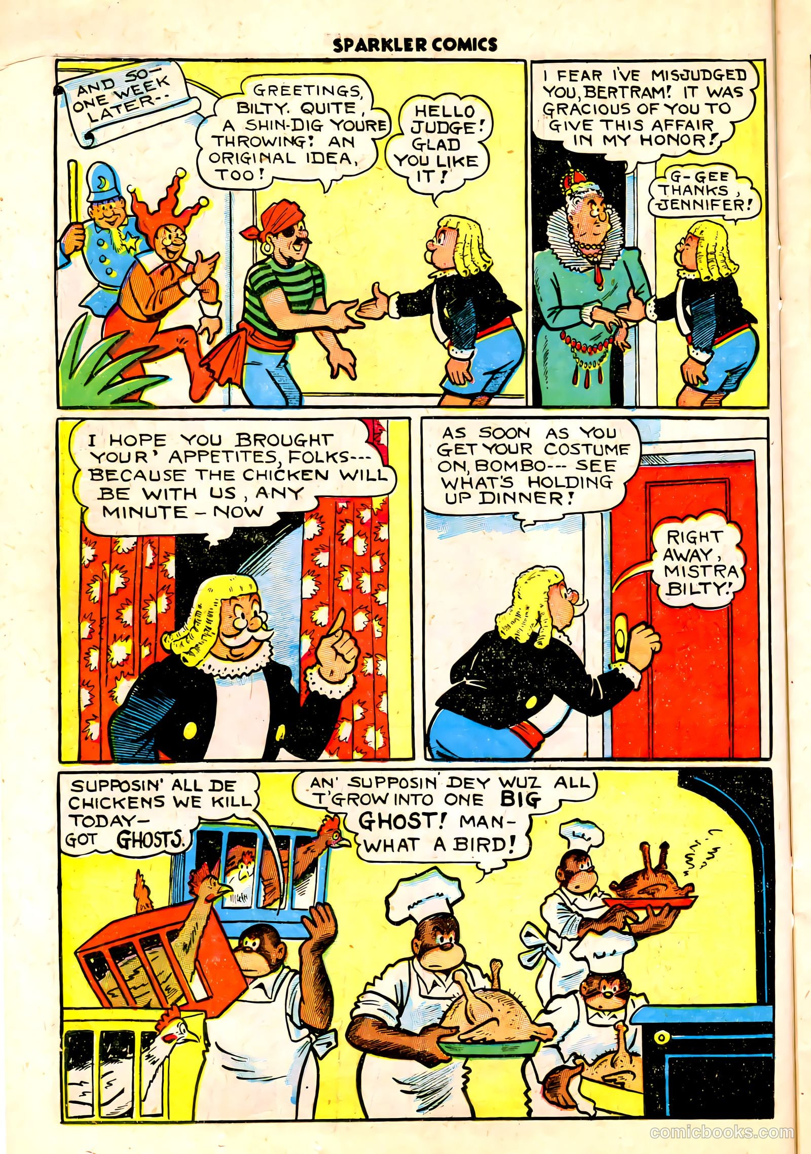 Sparkler Comics #55 (1948) — page 7 of 41