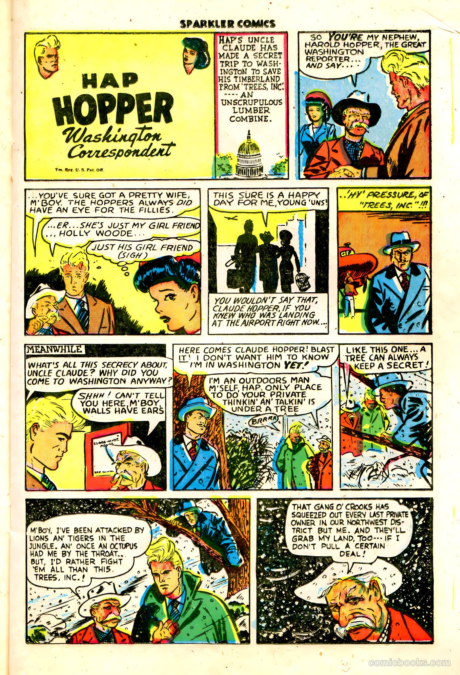 Sparkler Comics #55 (1948) — page 10 of 41