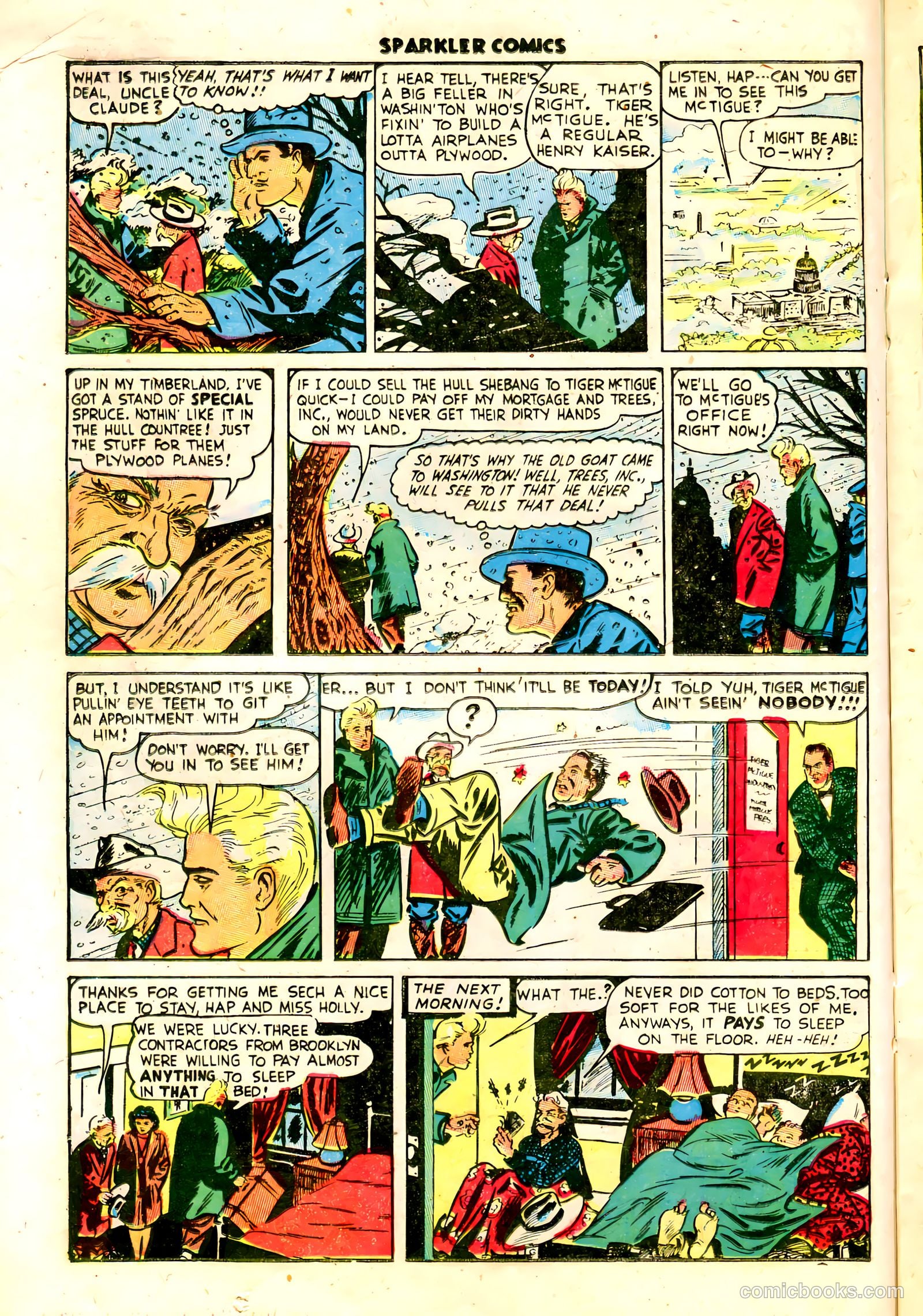 Sparkler Comics #55 (1948) — page 11 of 41